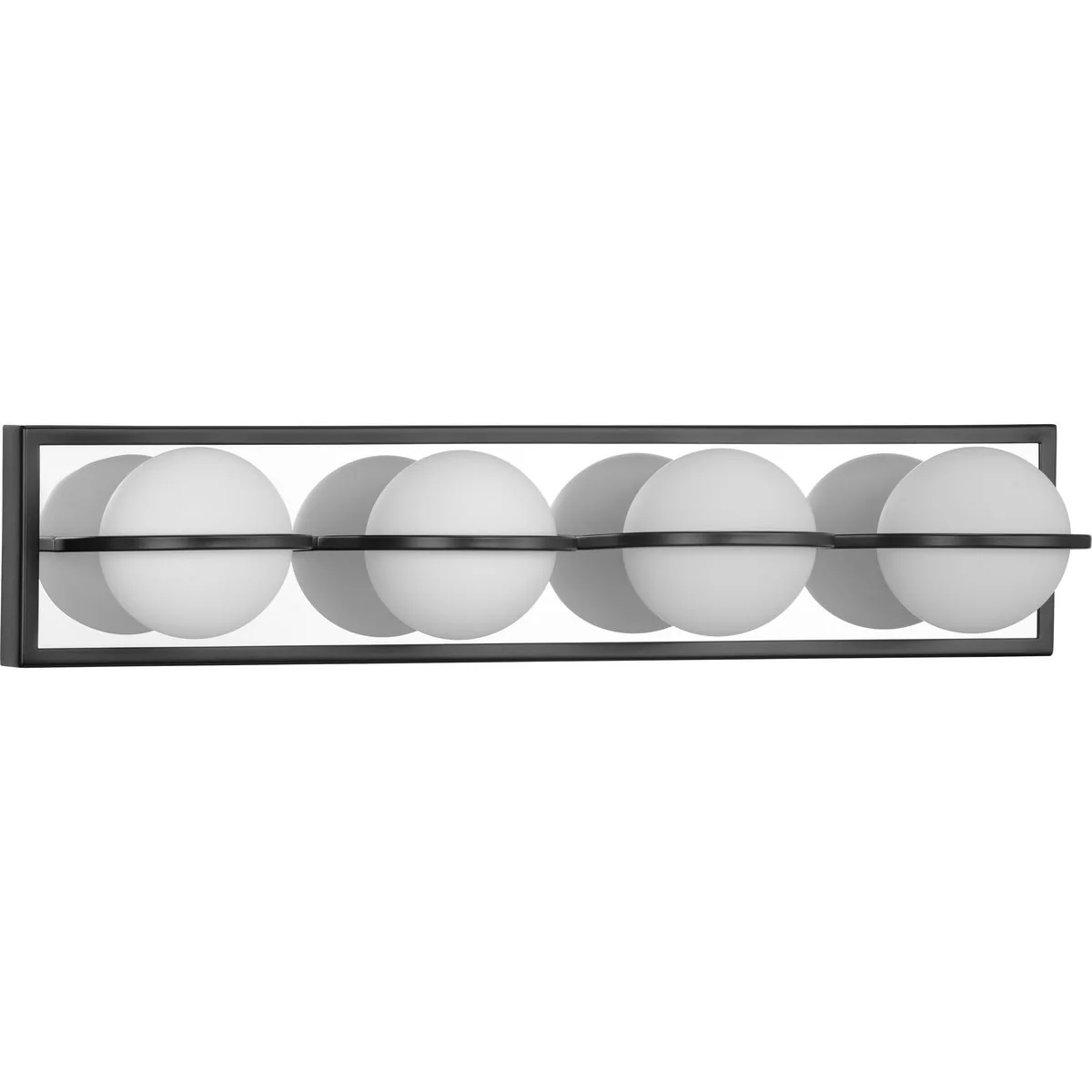 Pearl LED Collection Four-Light Opal Glass LED Bath Vanity Light - Image 2