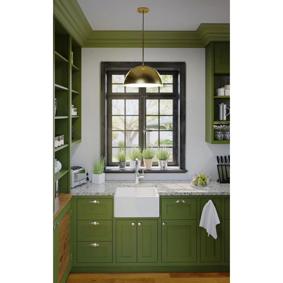Perimeter Collection One-Light Pendant - Image 7