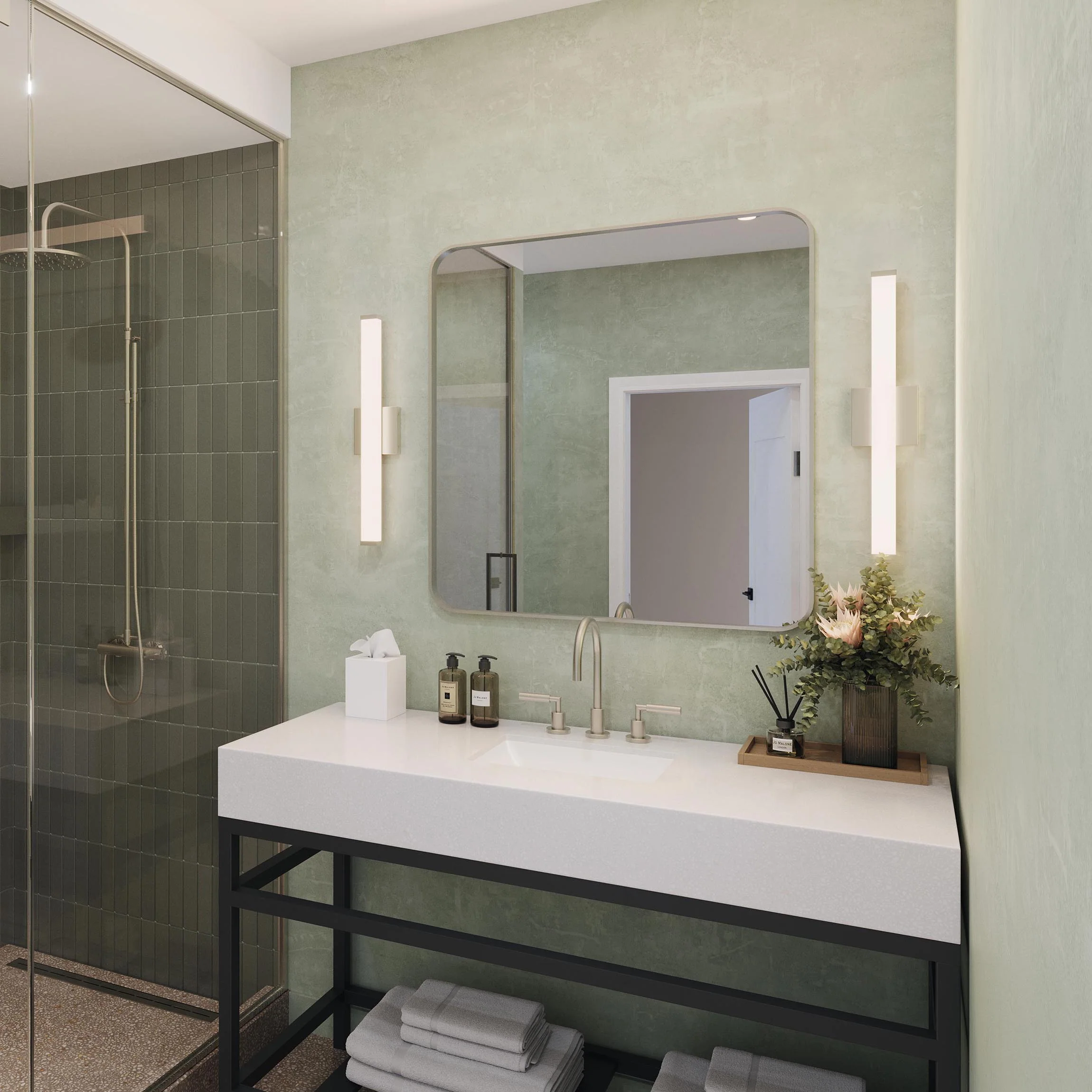 Phase 6.1 Collection 24 in. 5CCT Integrated LED Linear Vanity Light - Image 15
