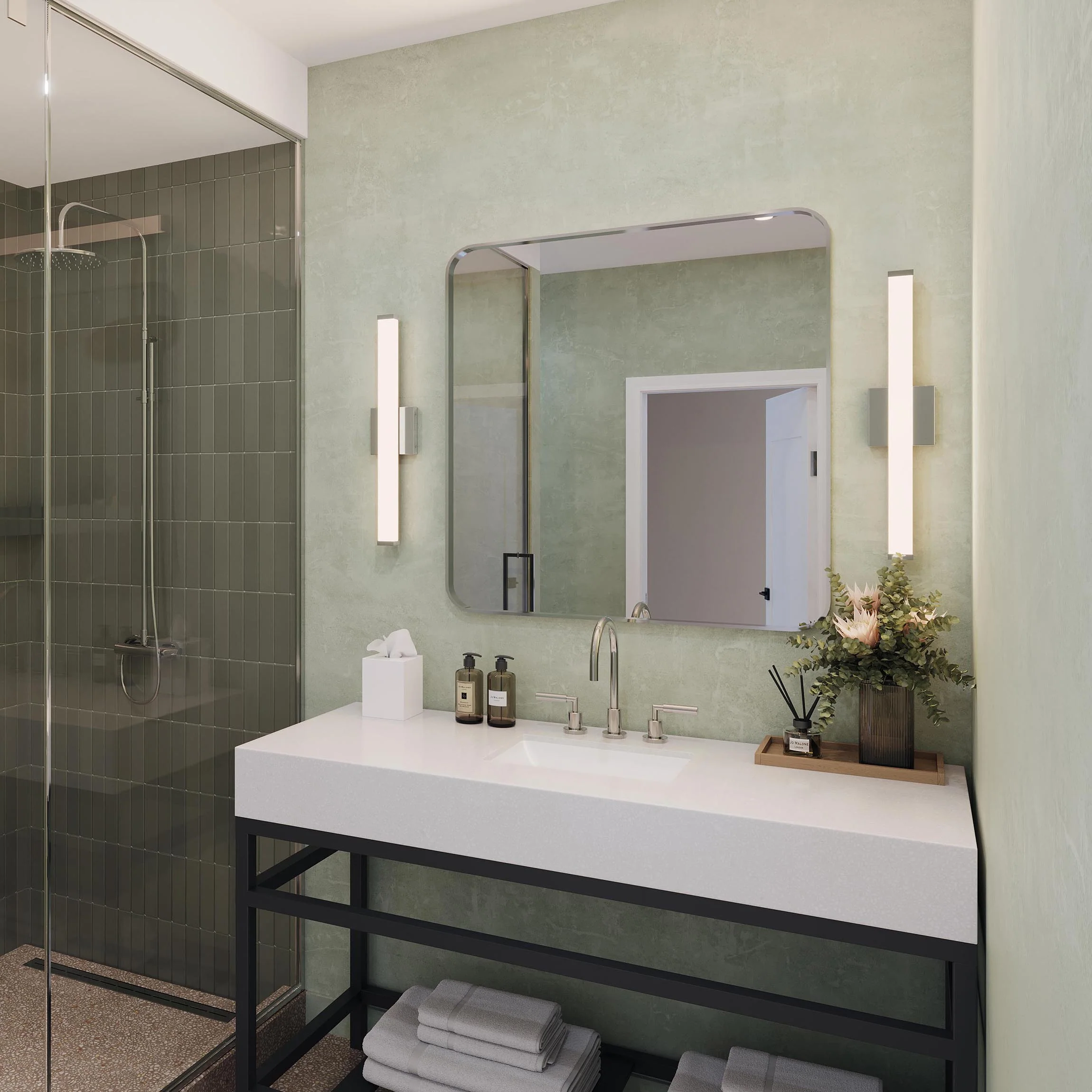 Phase 6.1 Collection 24 in. 5CCT Integrated LED Linear Vanity Light - Image 2