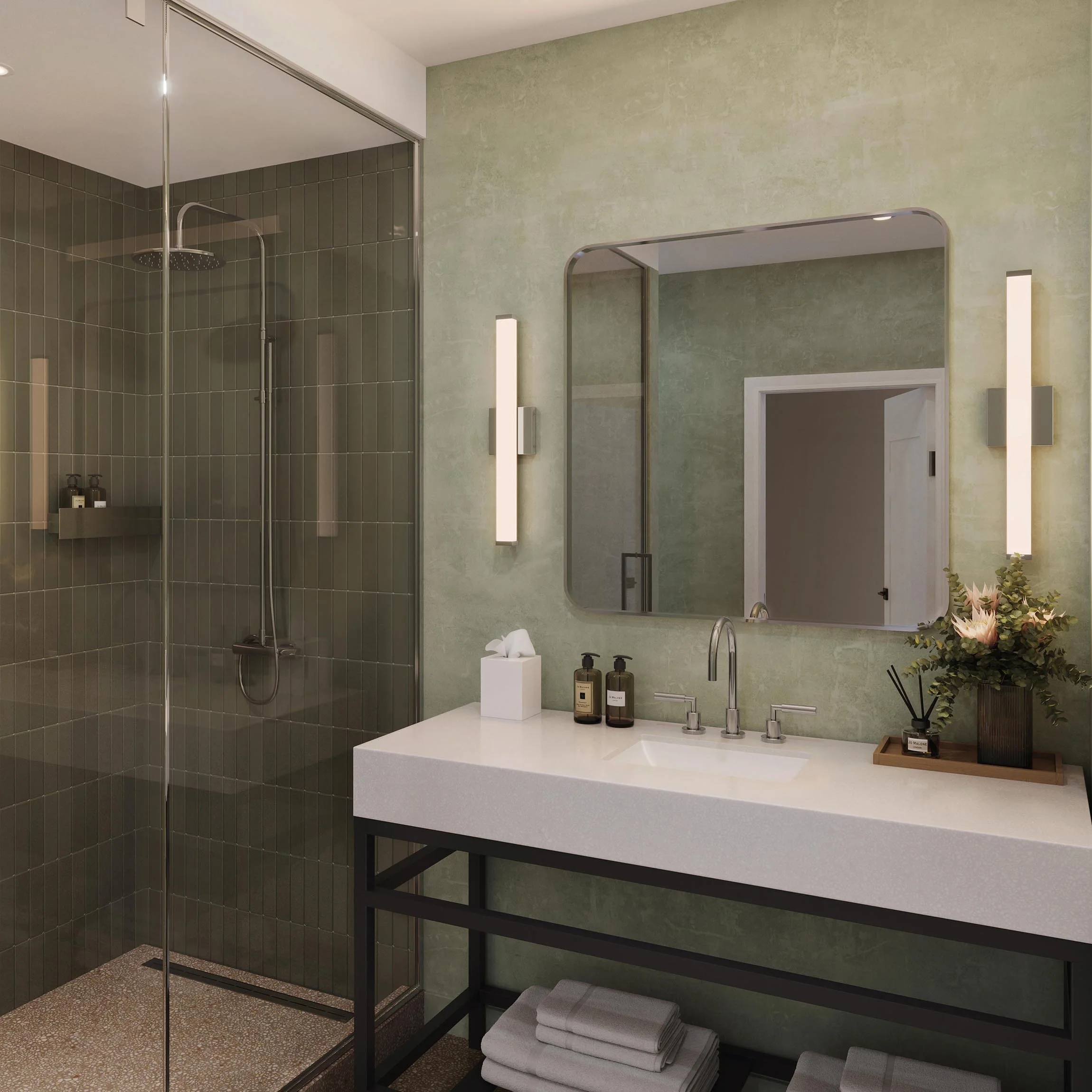 Phase 6.1 Collection 24 in. 5CCT Integrated LED Linear Vanity Light - Image 4