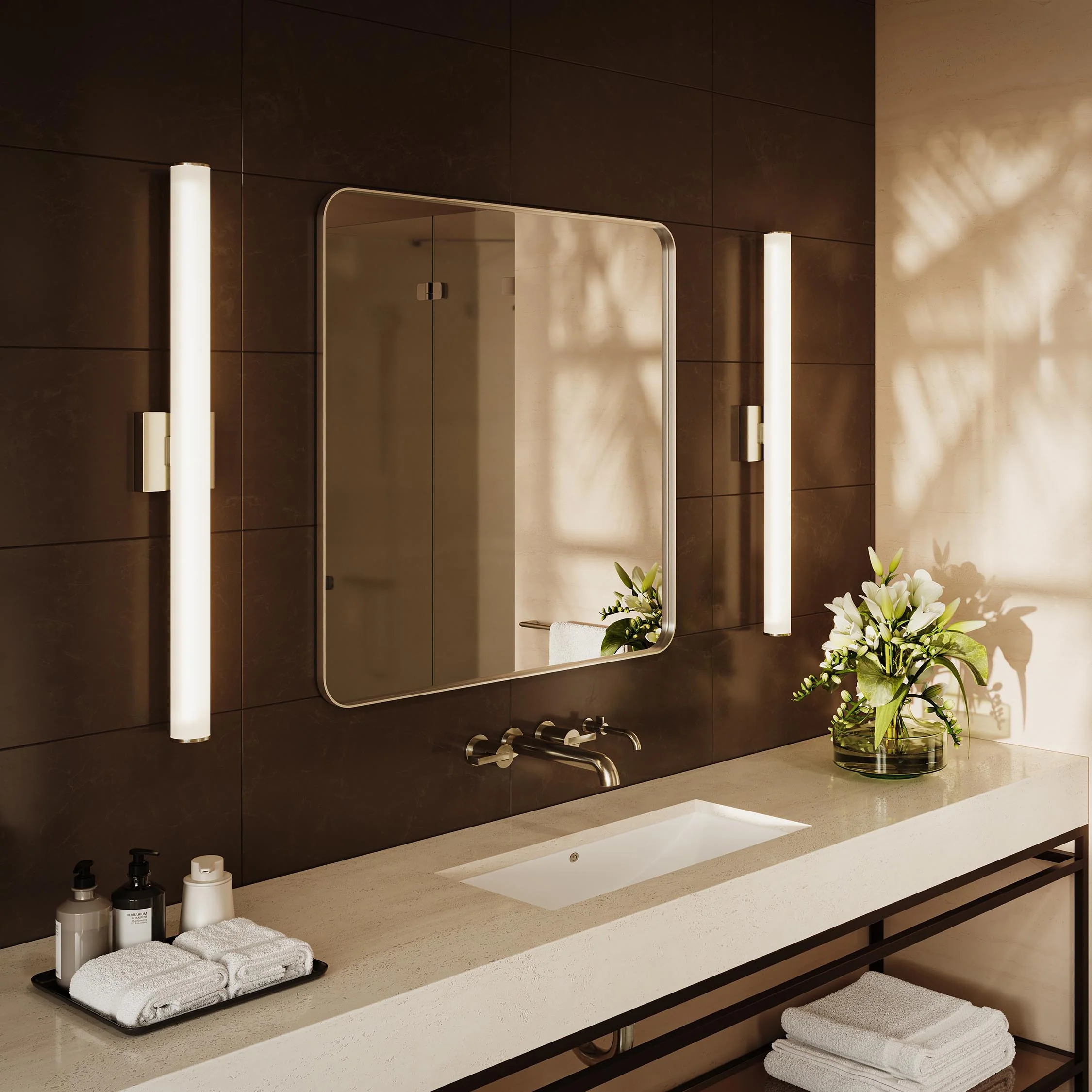 Phase 6.2 Collection 36 in. 5CCT Integrated LED Linear Vanity Light - Image 2
