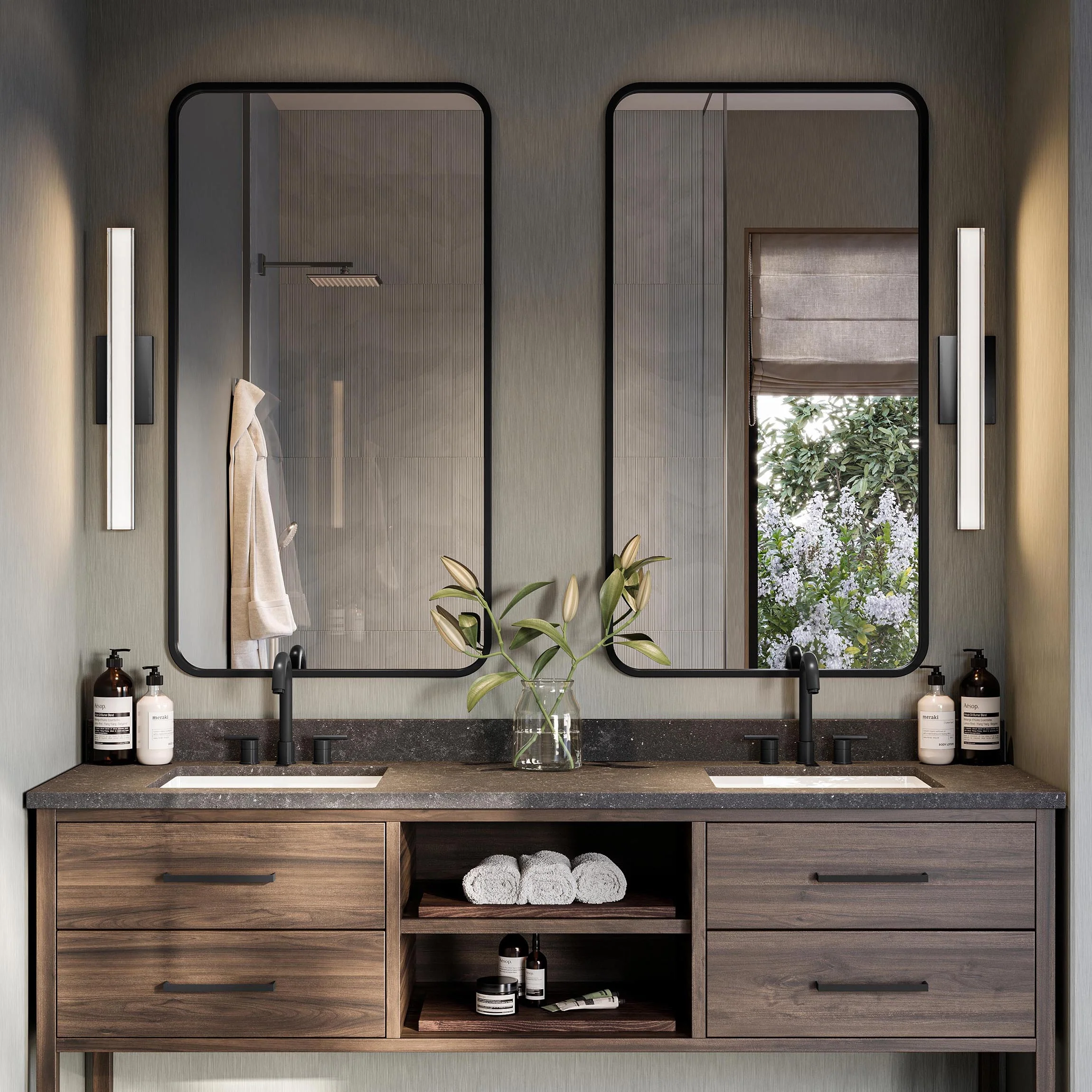 Phase 6.3 Collection 24 in. 5CCT Integrated LED Linear Vanity Light - Image 14
