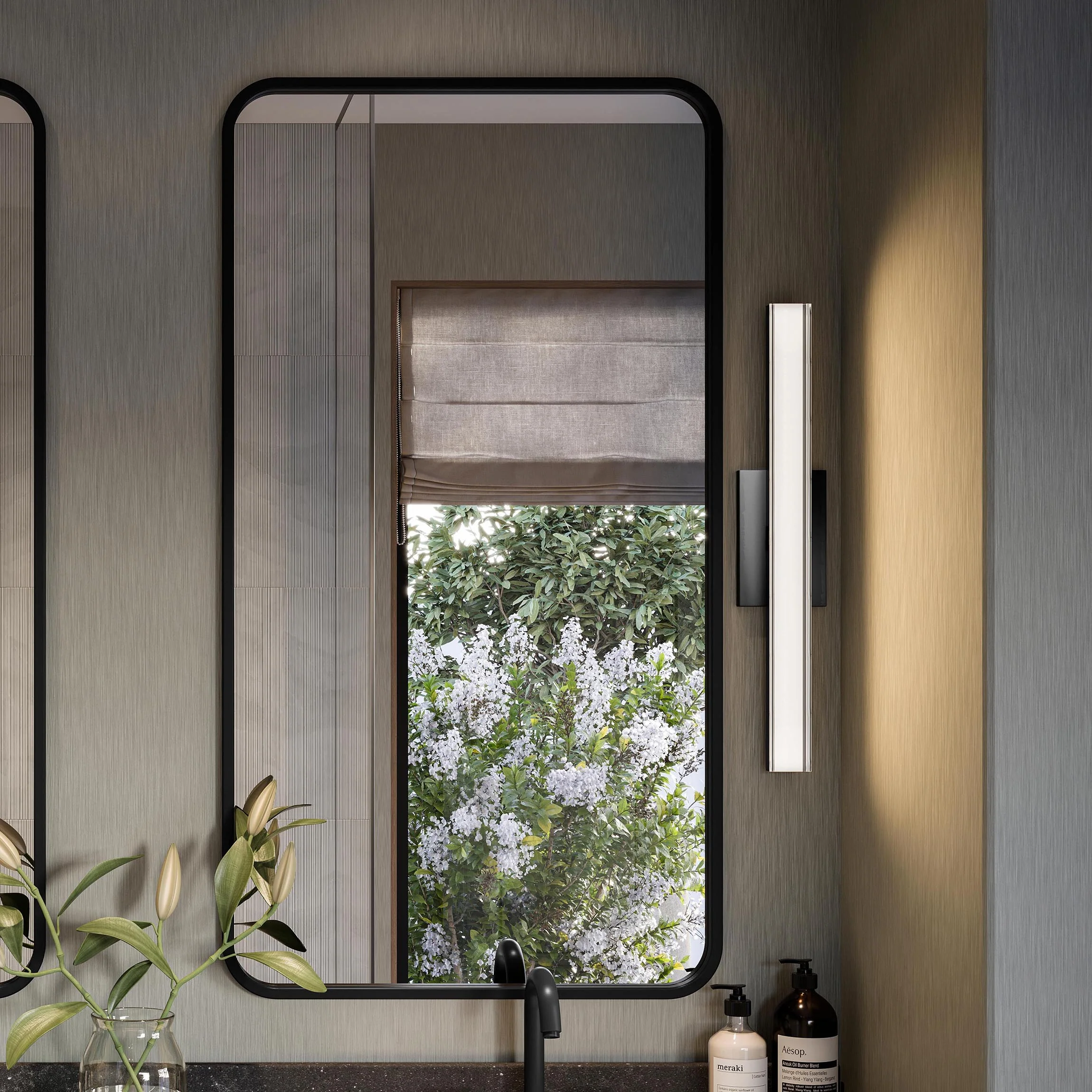 Phase 6.3 Collection 24 in. 5CCT Integrated LED Linear Vanity Light - Image 15