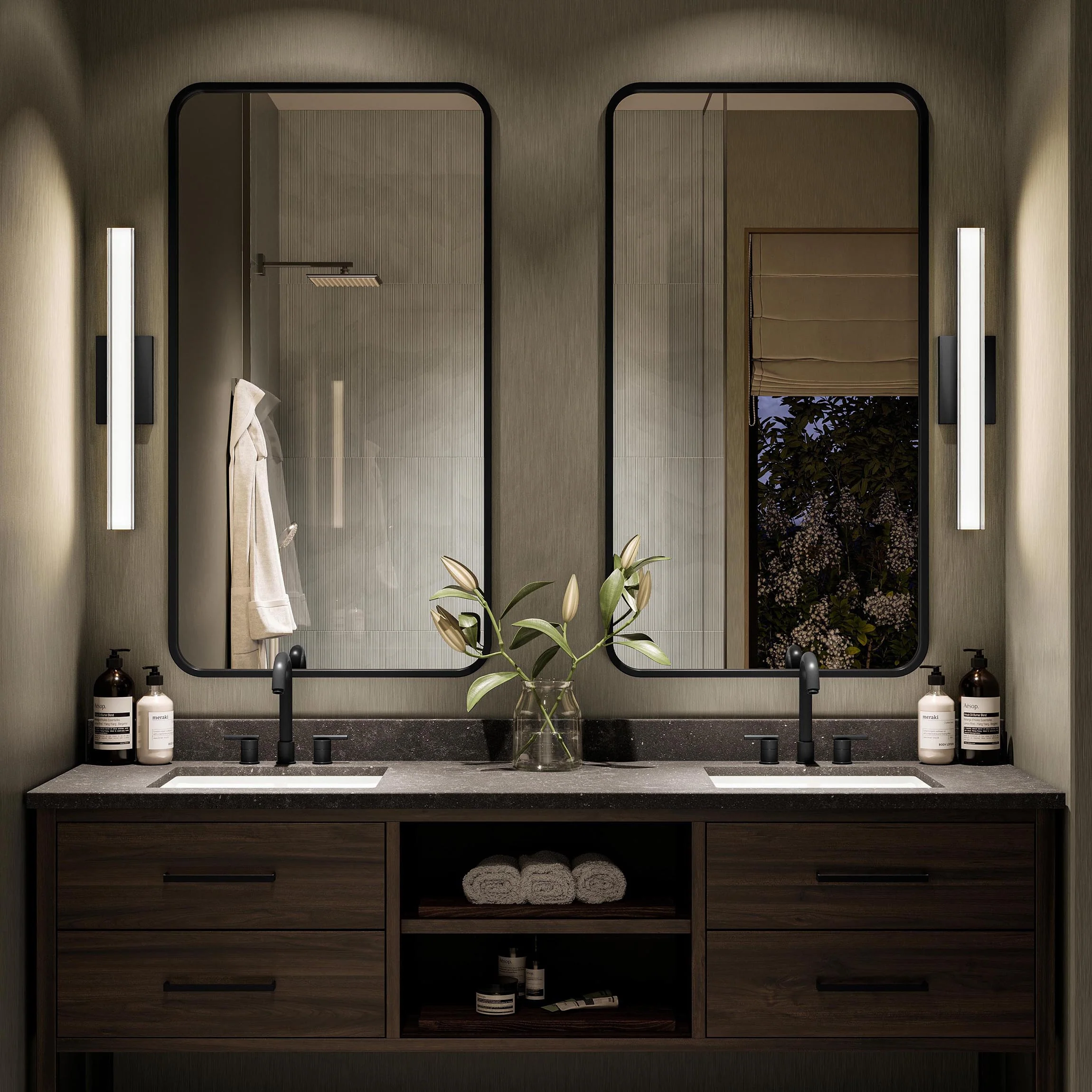 Phase 6.3 Collection 24 in. 5CCT Integrated LED Linear Vanity Light - Image 19