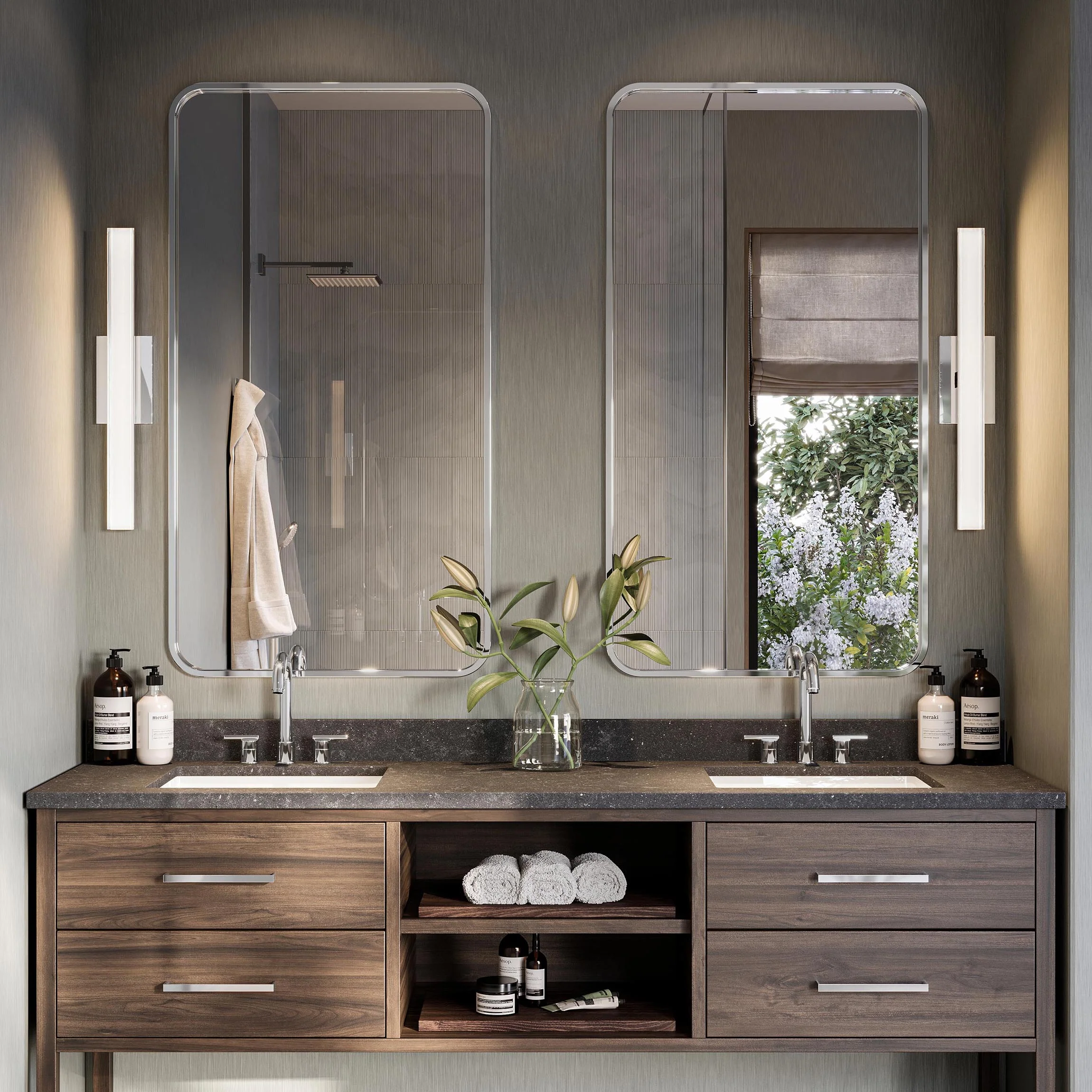 Phase 6.3 Collection 24 in. 5CCT Integrated LED Linear Vanity Light - Image 26