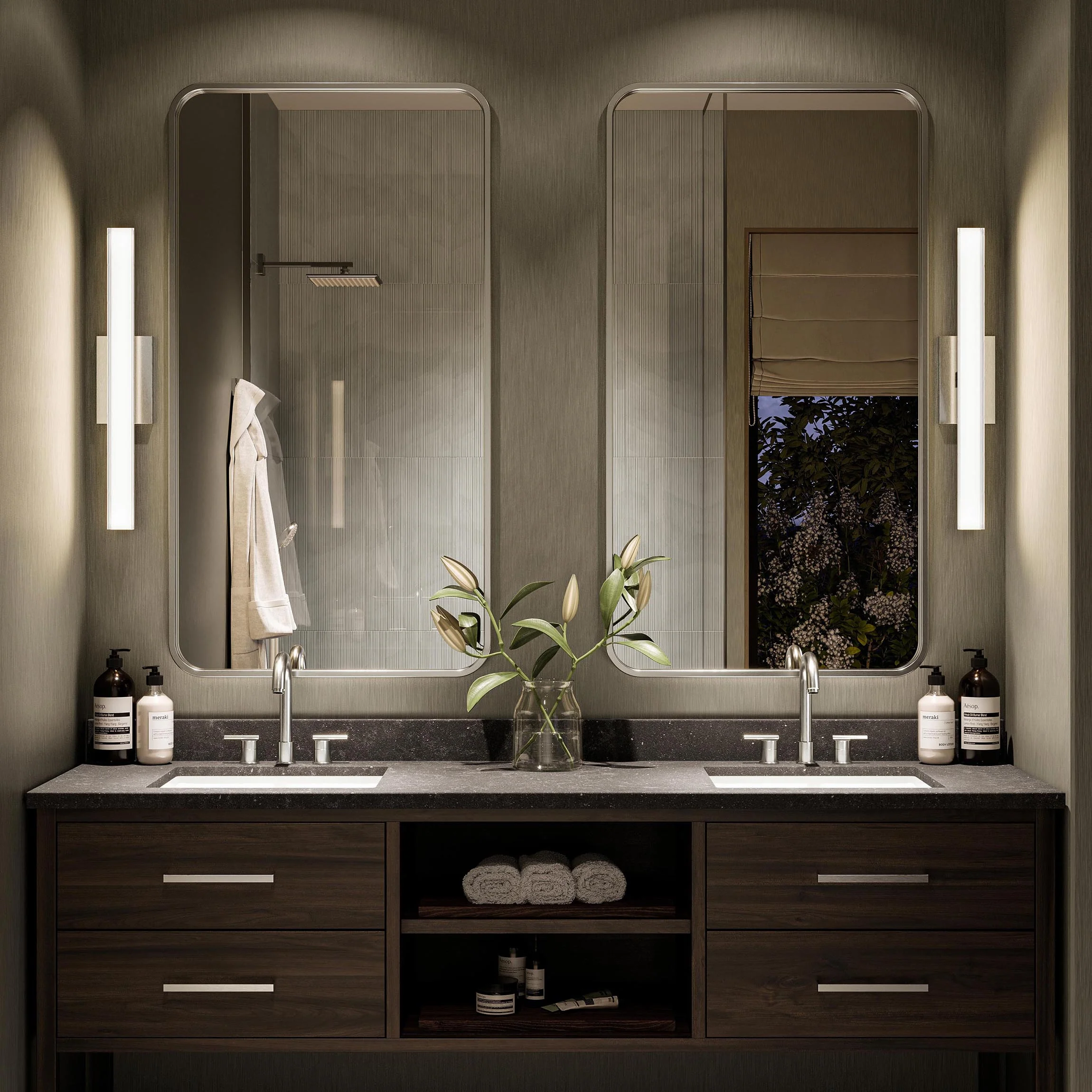 Phase 6.3 Collection 24 in. 5CCT Integrated LED Linear Vanity Light - Image 7