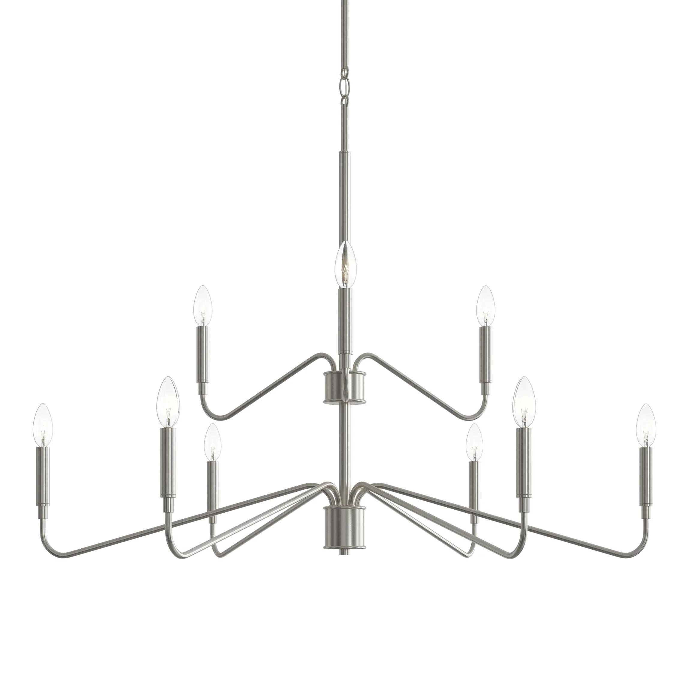 Pilar Two-Tier Nine-Light  Chandelier - Image 10
