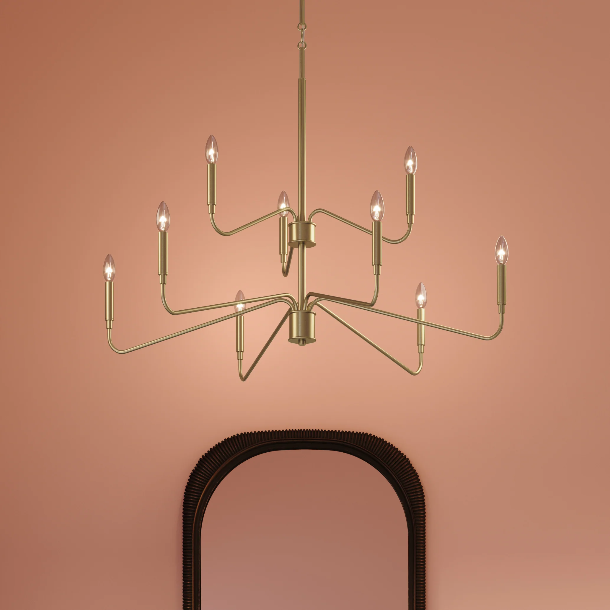 Pilar Two-Tier Nine-Light  Chandelier - Image 16