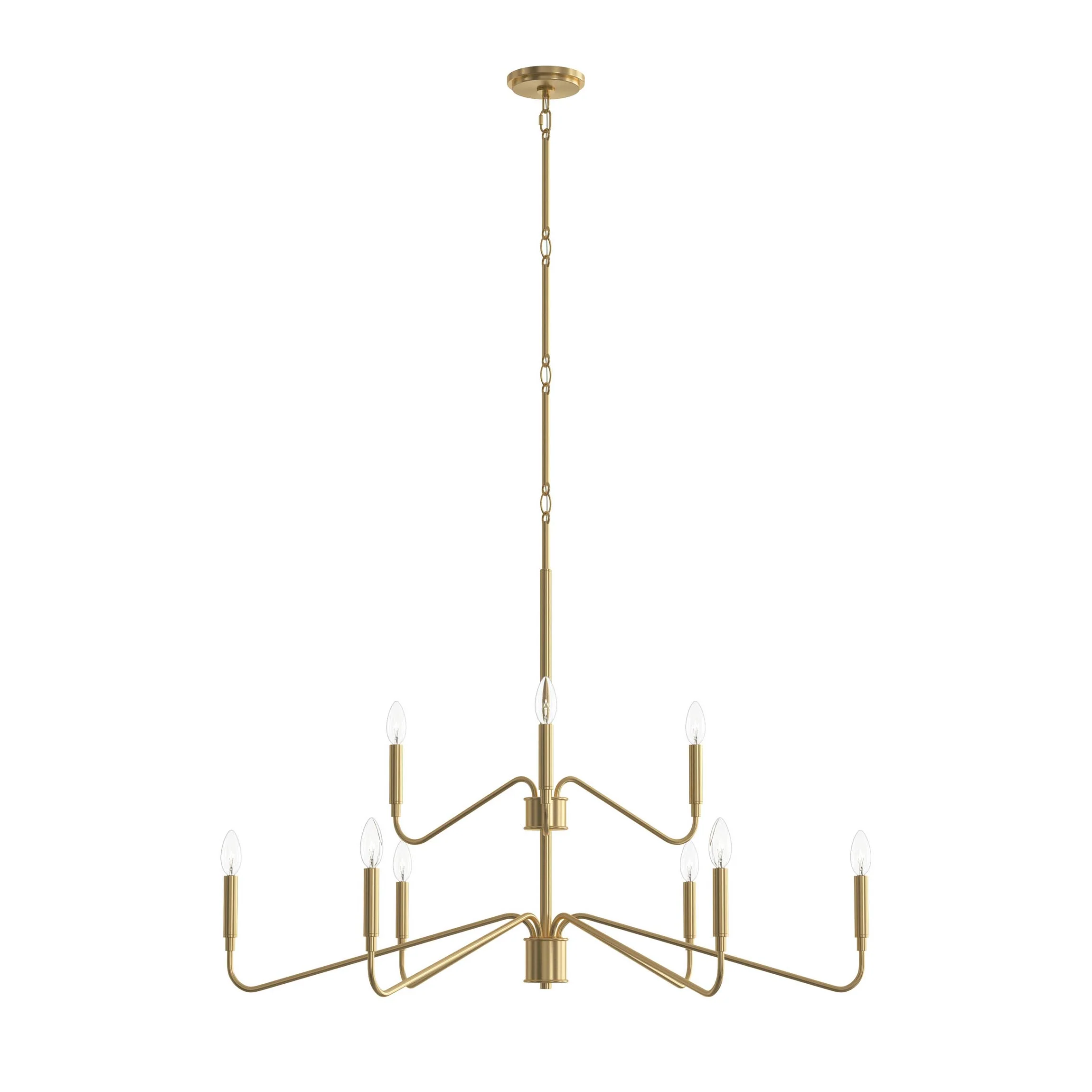 Pilar Two-Tier Nine-Light  Chandelier - Image 18