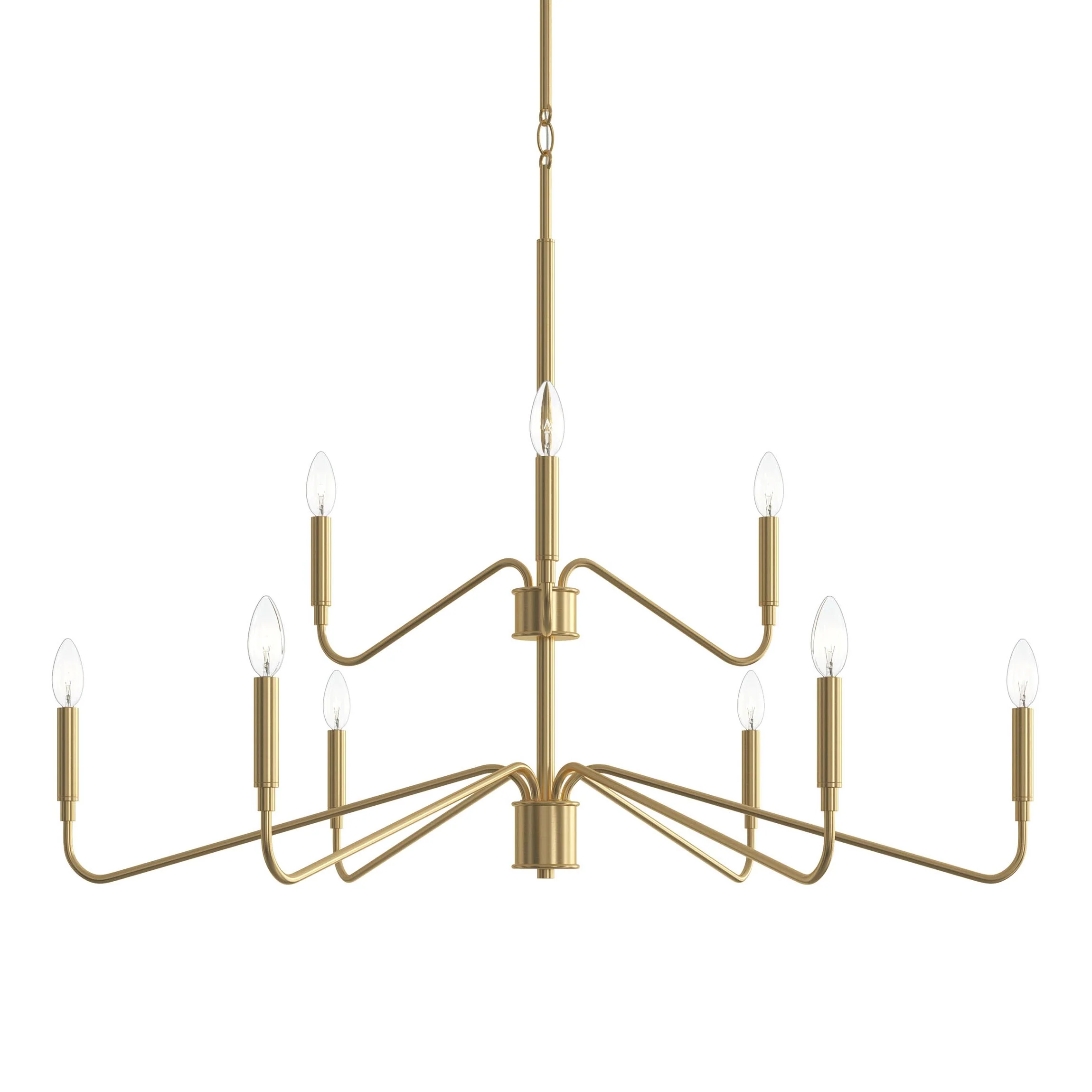 Pilar Two-Tier Nine-Light  Chandelier - Image 20