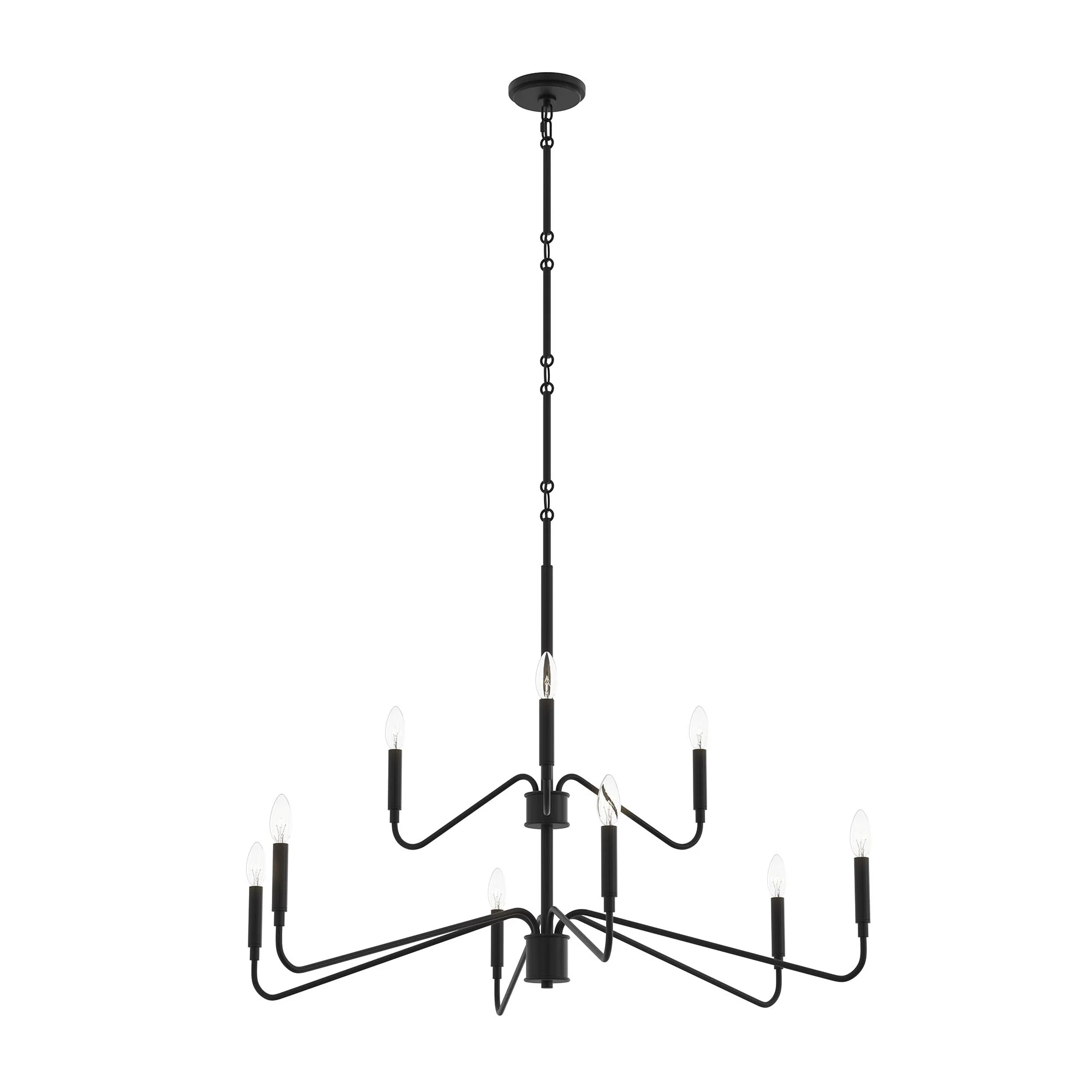 Pilar Two-Tier Nine-Light  Chandelier - Image 21