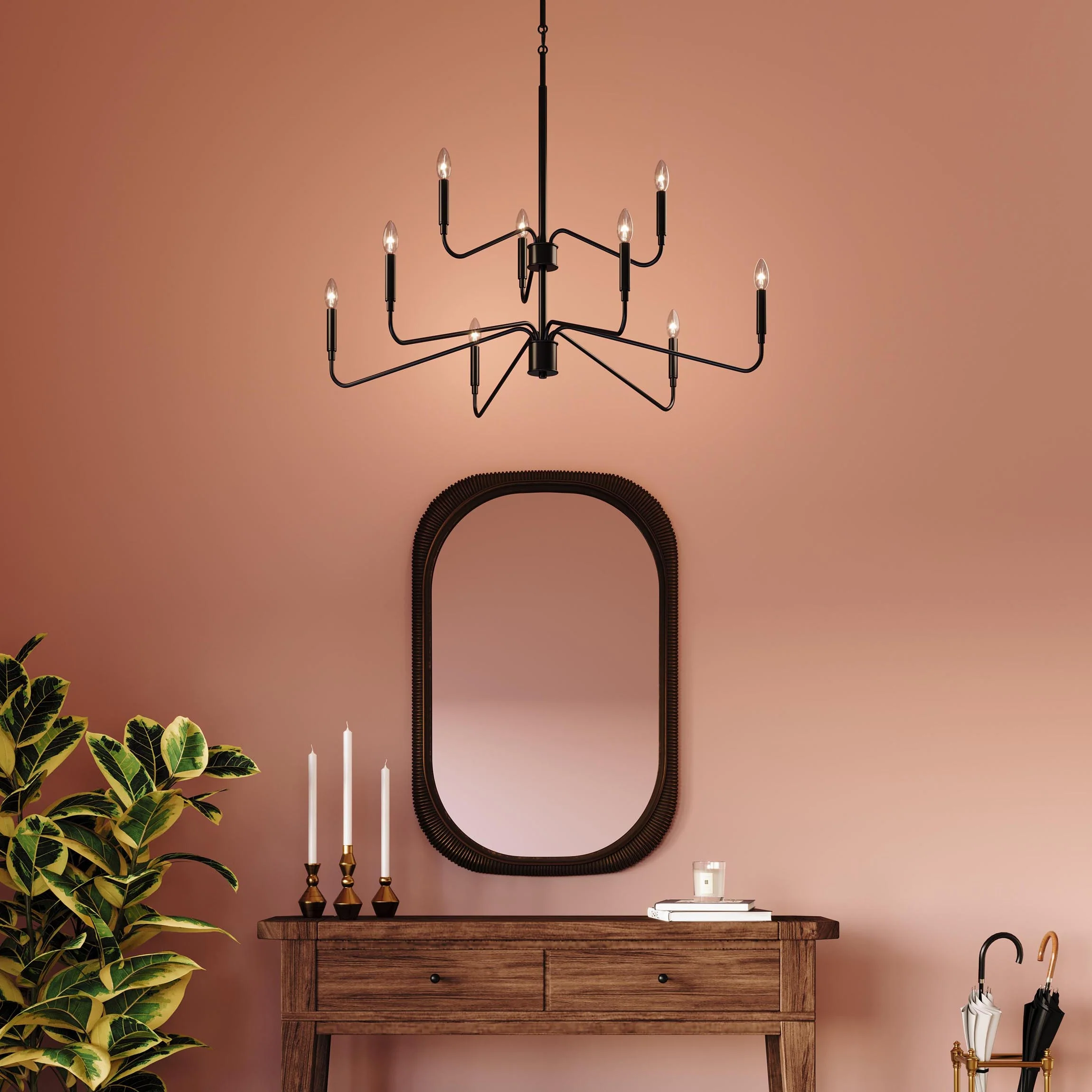 Pilar Two-Tier Nine-Light  Chandelier - Image 22