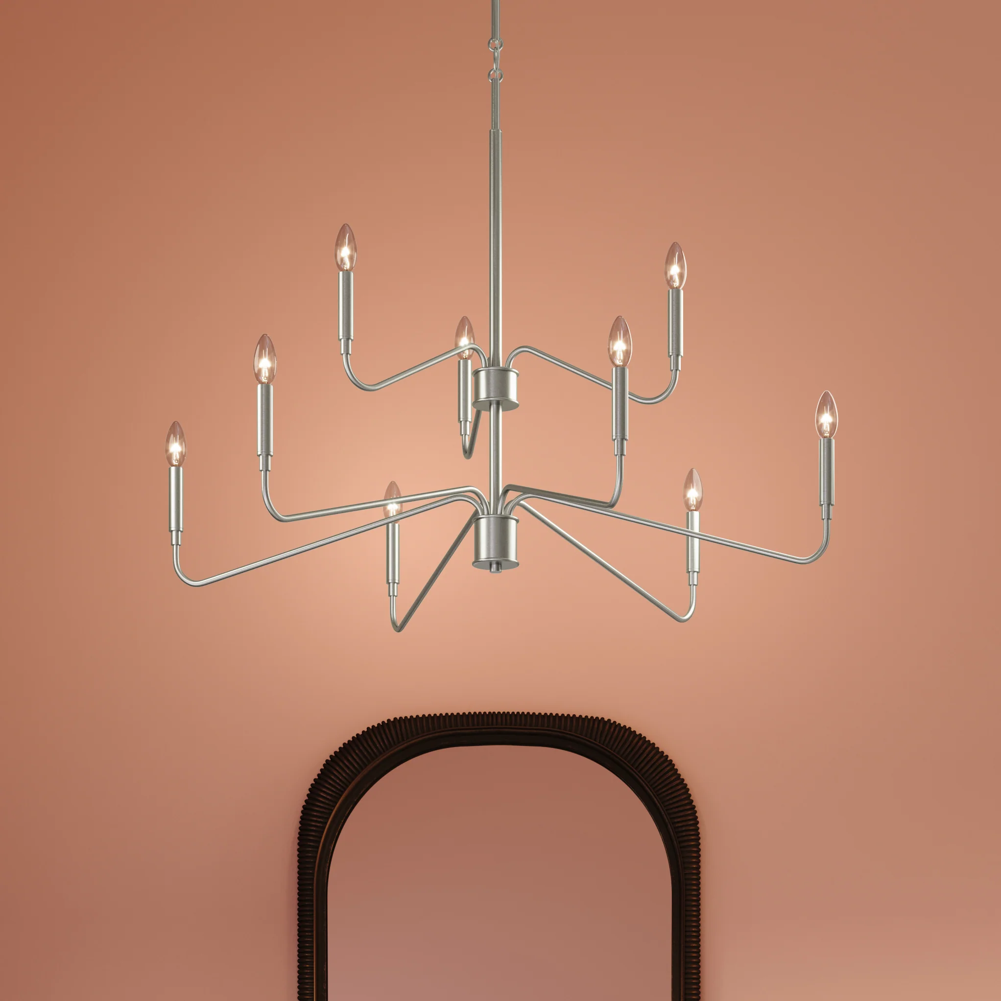 Pilar Two-Tier Nine-Light  Chandelier - Image 6