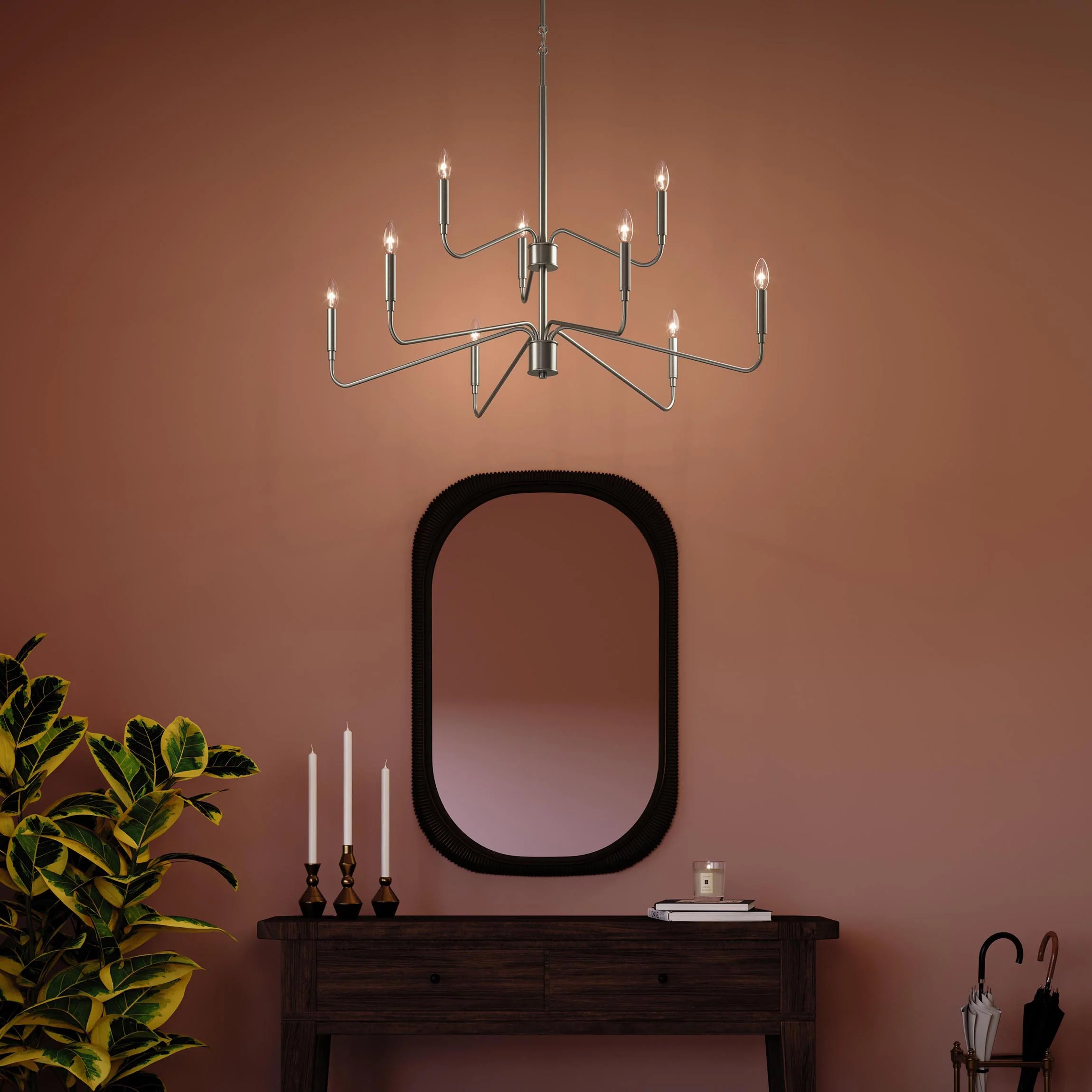 Pilar Two-Tier Nine-Light  Chandelier - Image 7