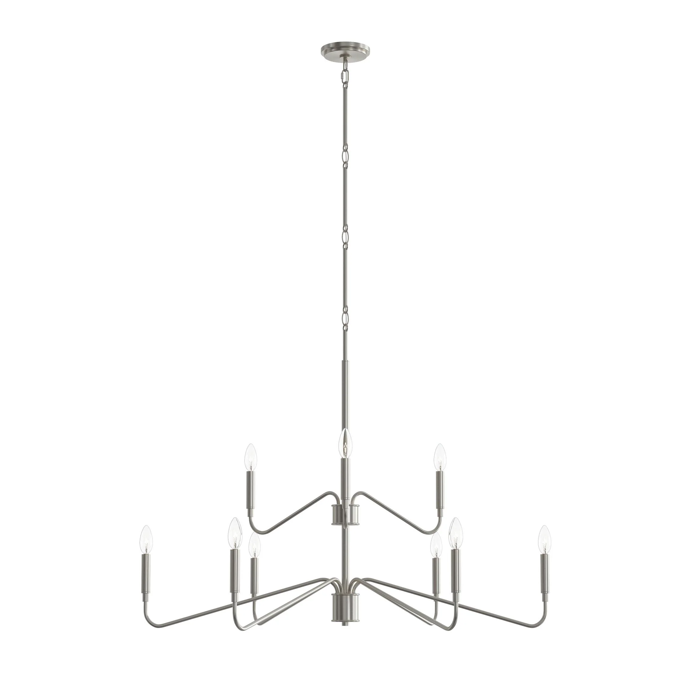 Pilar Two-Tier Nine-Light  Chandelier - Image 8