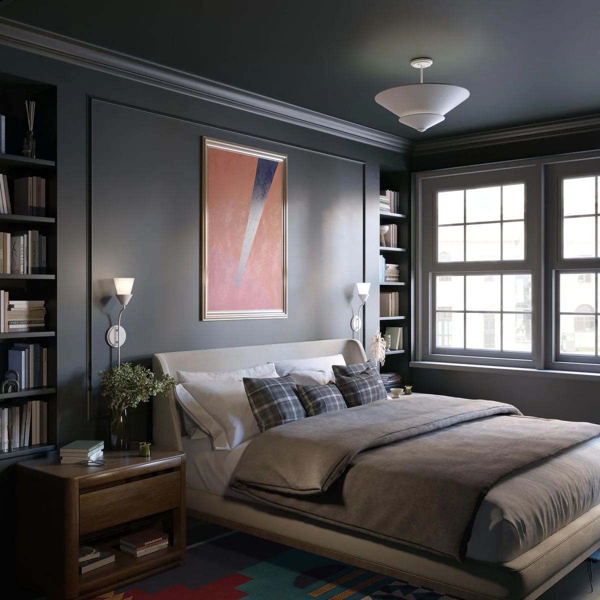 Pinellas Collection 25 in. Four-Light Flush Mount - Image 6