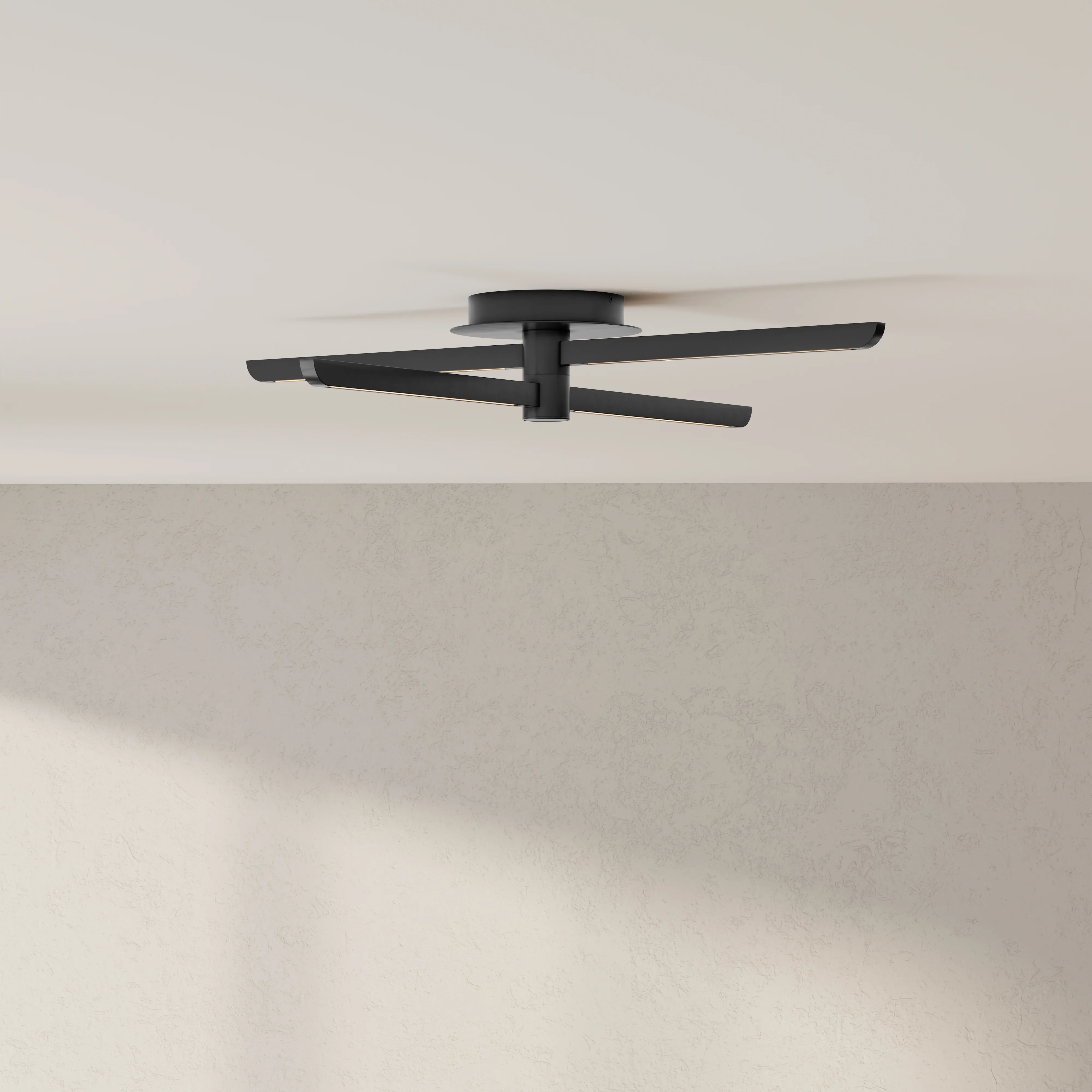 Pivot LED Four-Light Semi-Flush or Wall Mount Fixture - Image 2