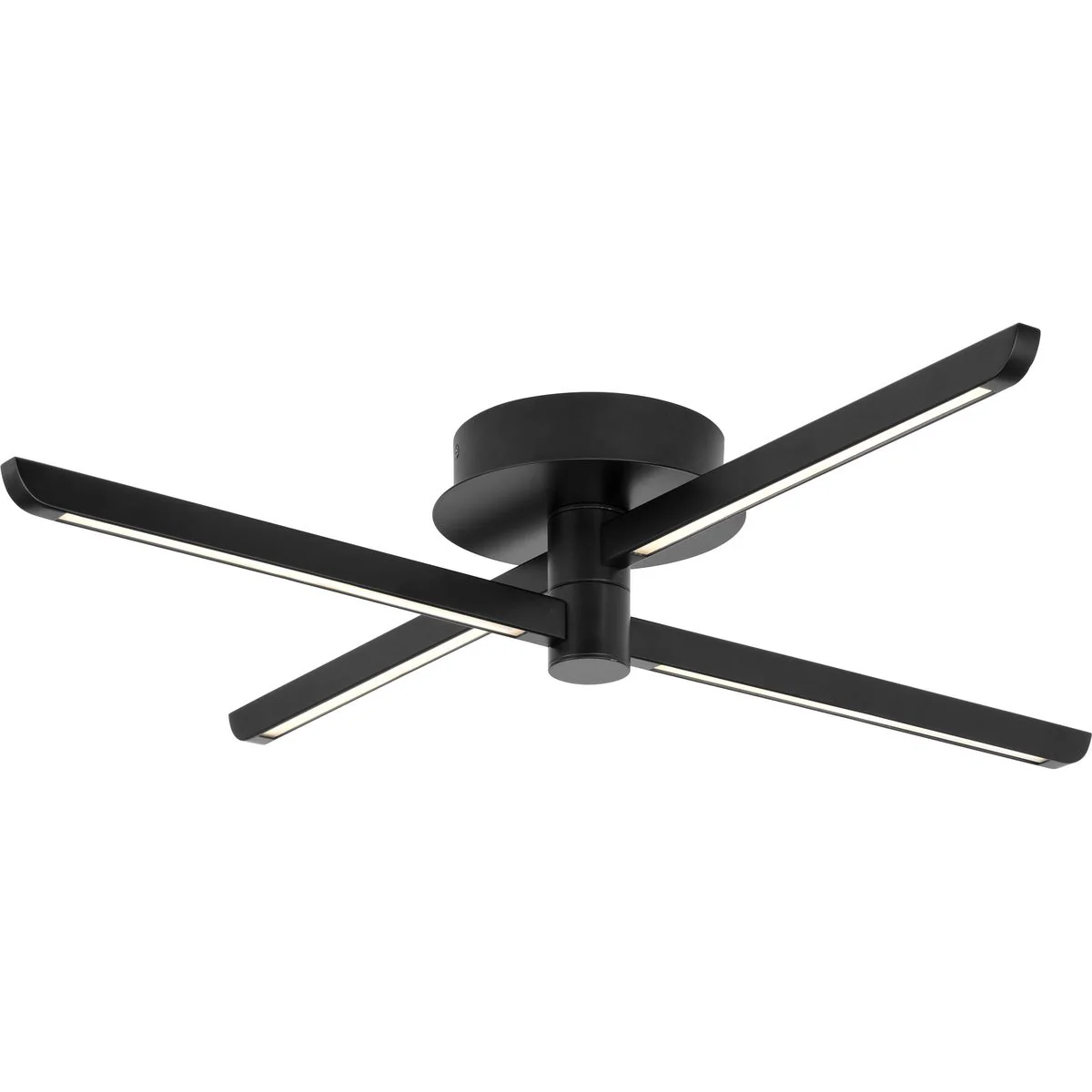 Pivot LED Four-Light Semi-Flush or Wall Mount Fixture - Image 3