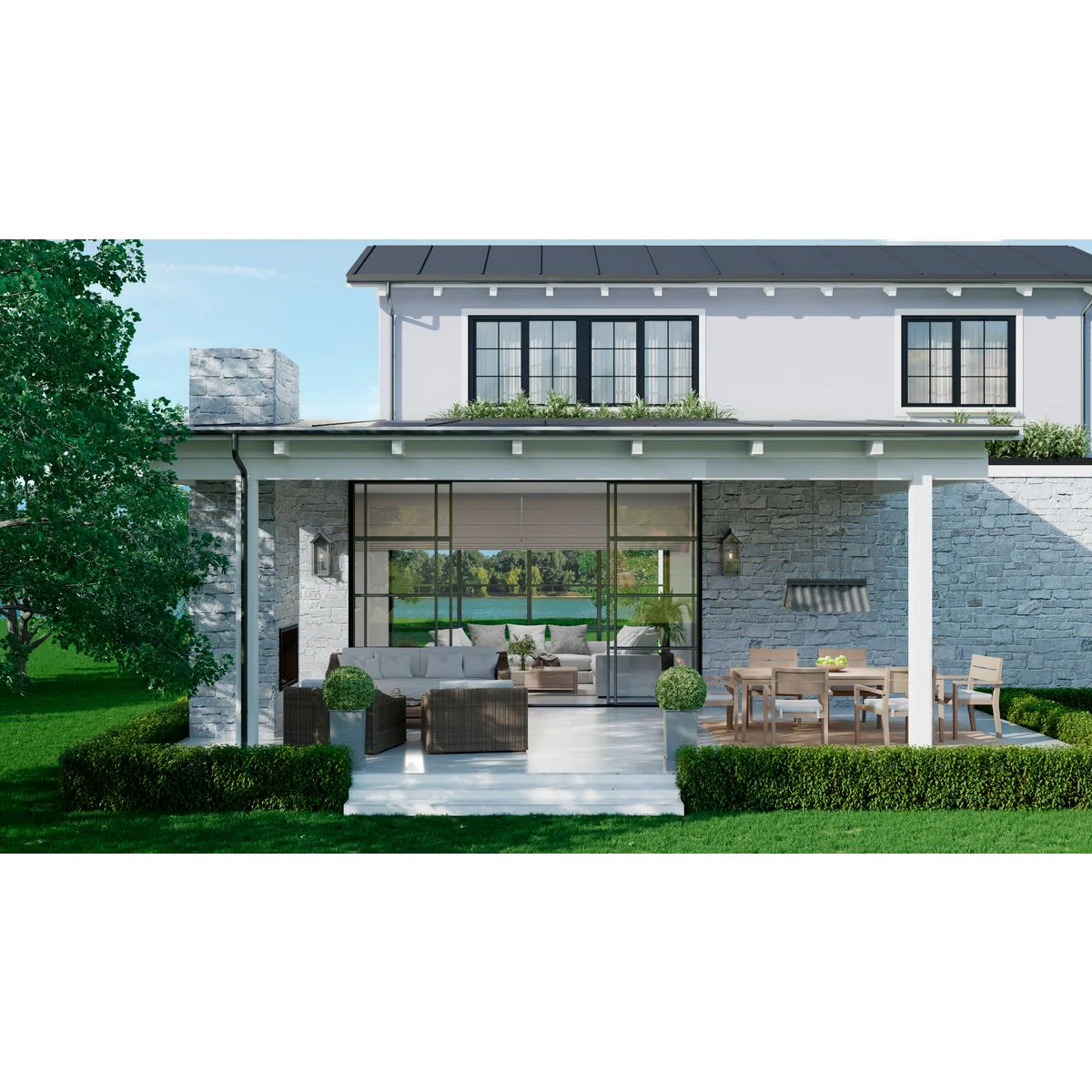 POINT DUME® Dunemere Outdoor Wall Lantern with DURASHIELD P560304 - Image 5