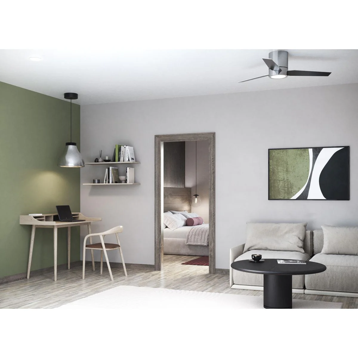 Radian LED Collection Metal Pendant - Image 6
