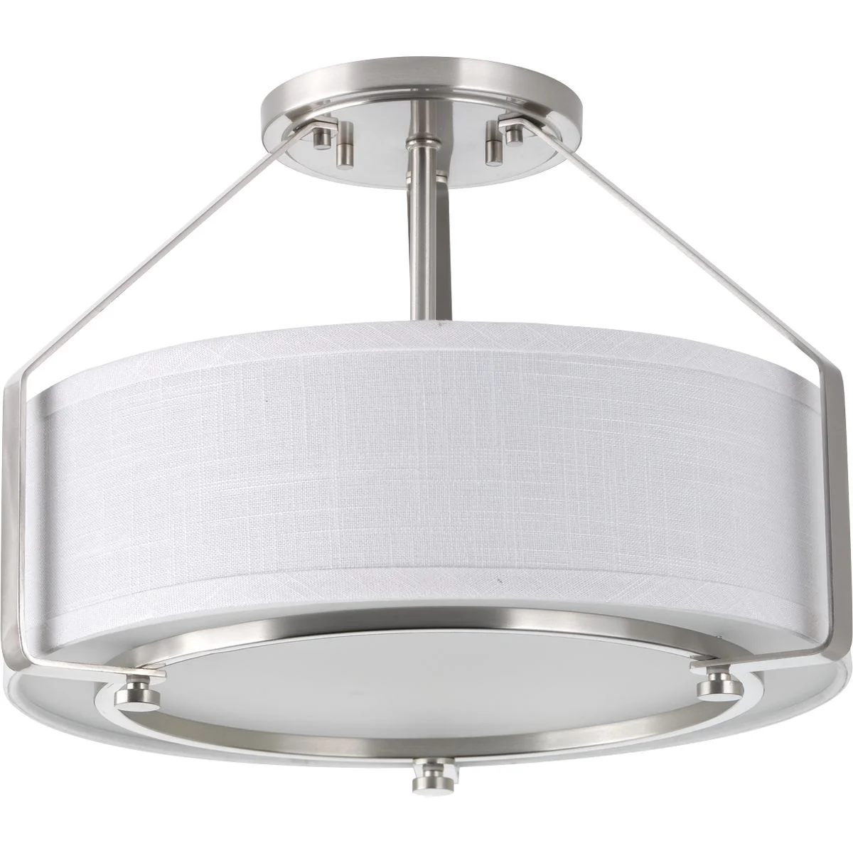 Ratio Collection Three-Light 16" Semi-Flush Mount