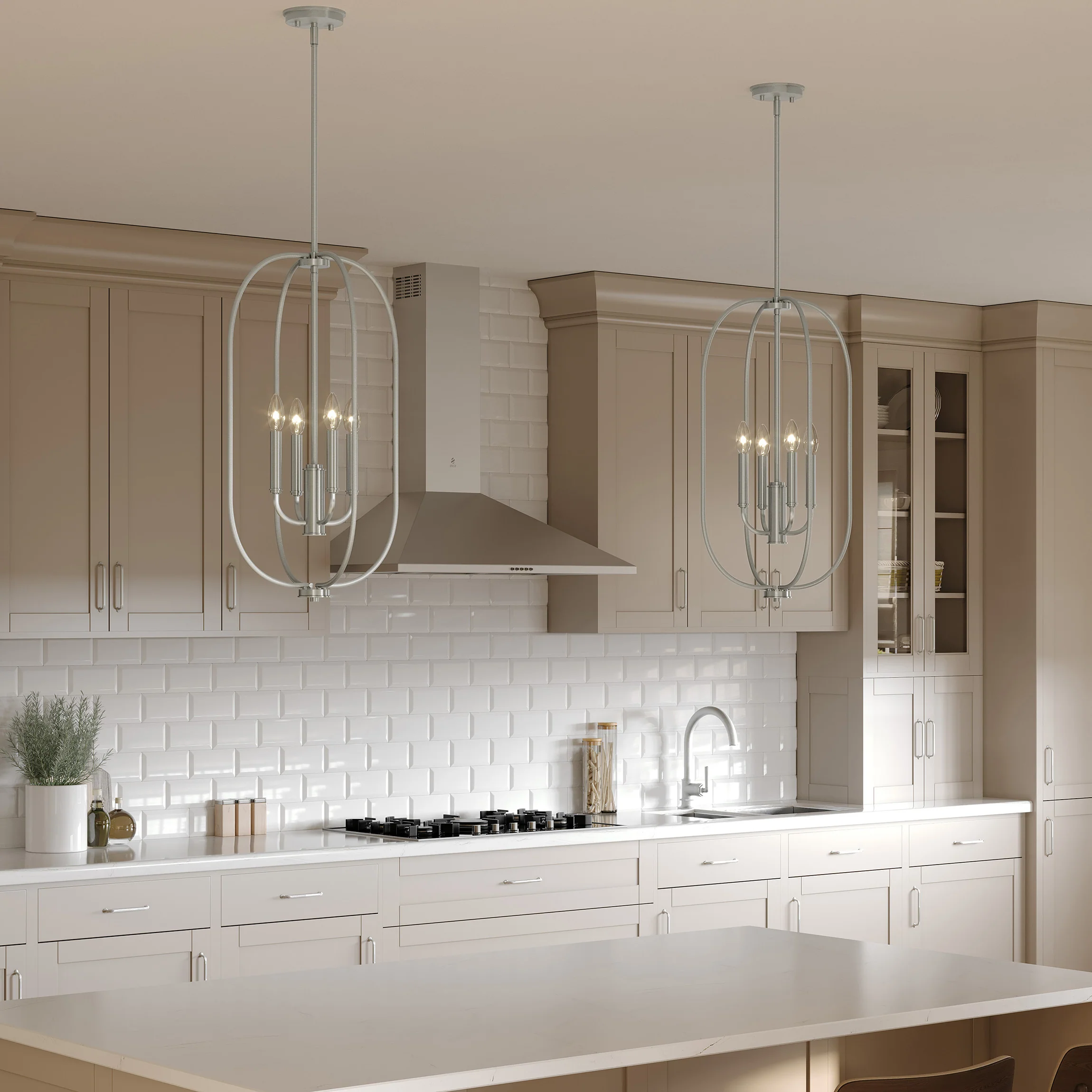 Reines Four-Light  Foyer Pendant - Image 2