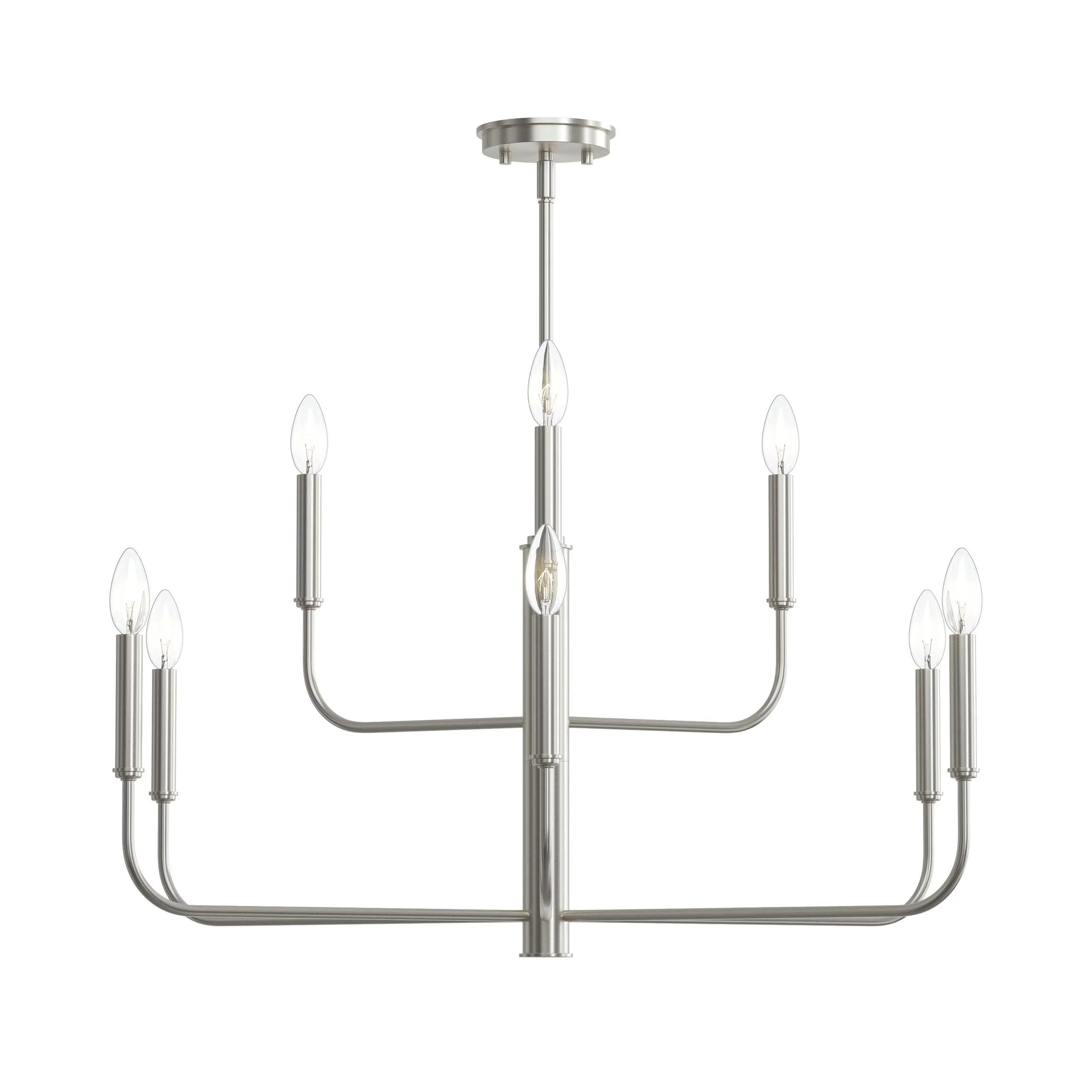 Reines Nine-Light Two-Tier Chandelier - Image 14