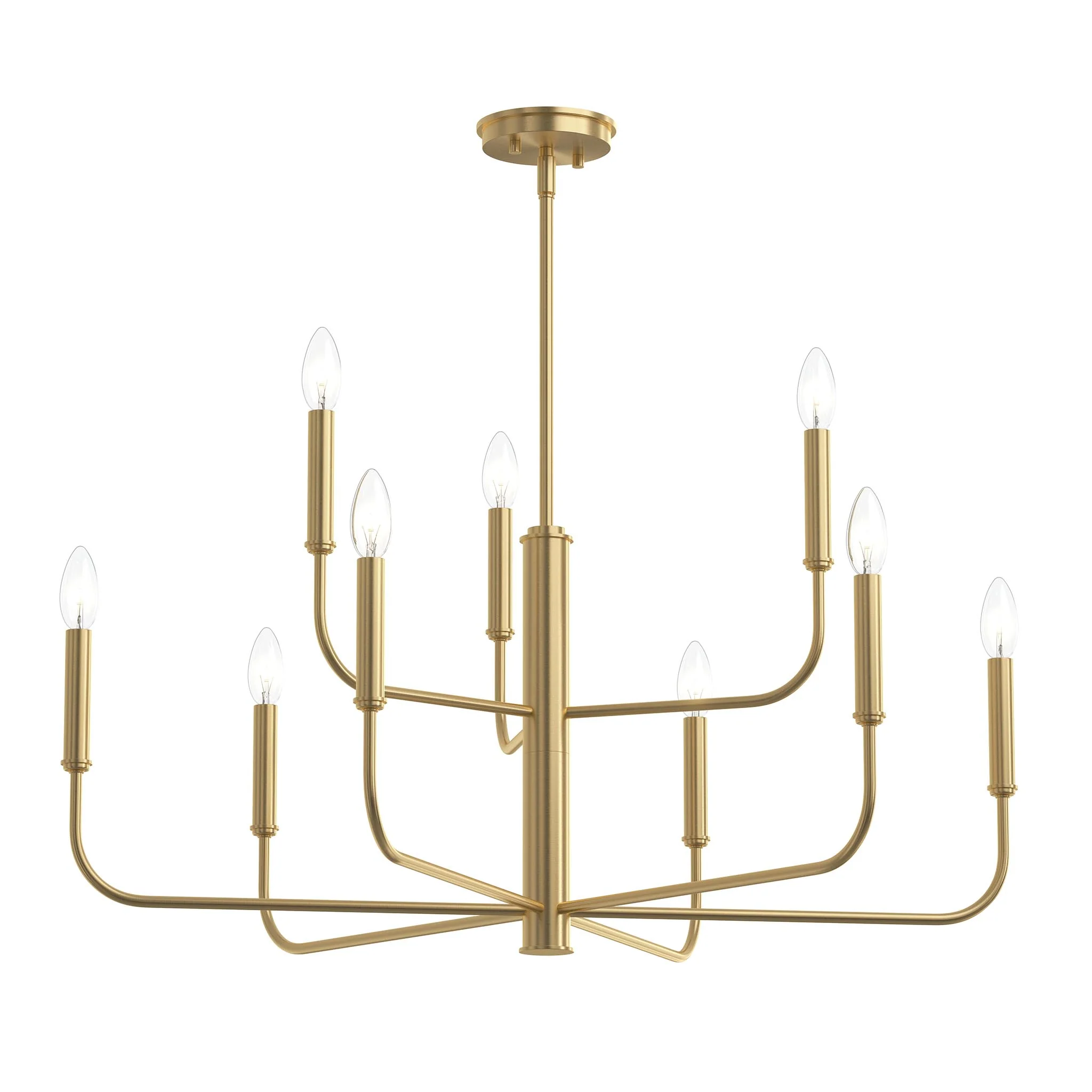 Reines Nine-Light Two-Tier Chandelier - Image 15