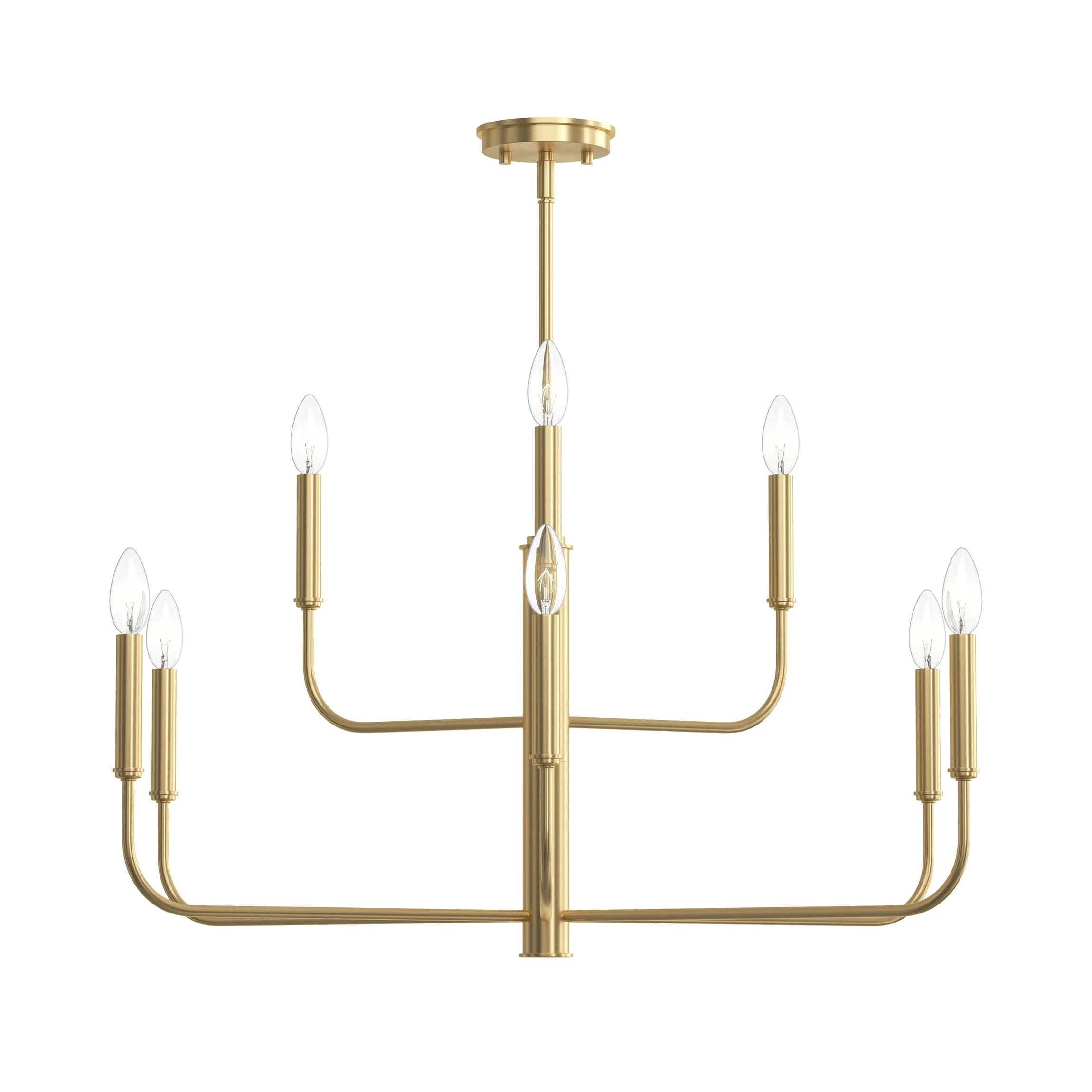 Reines Nine-Light Two-Tier Chandelier - Image 21