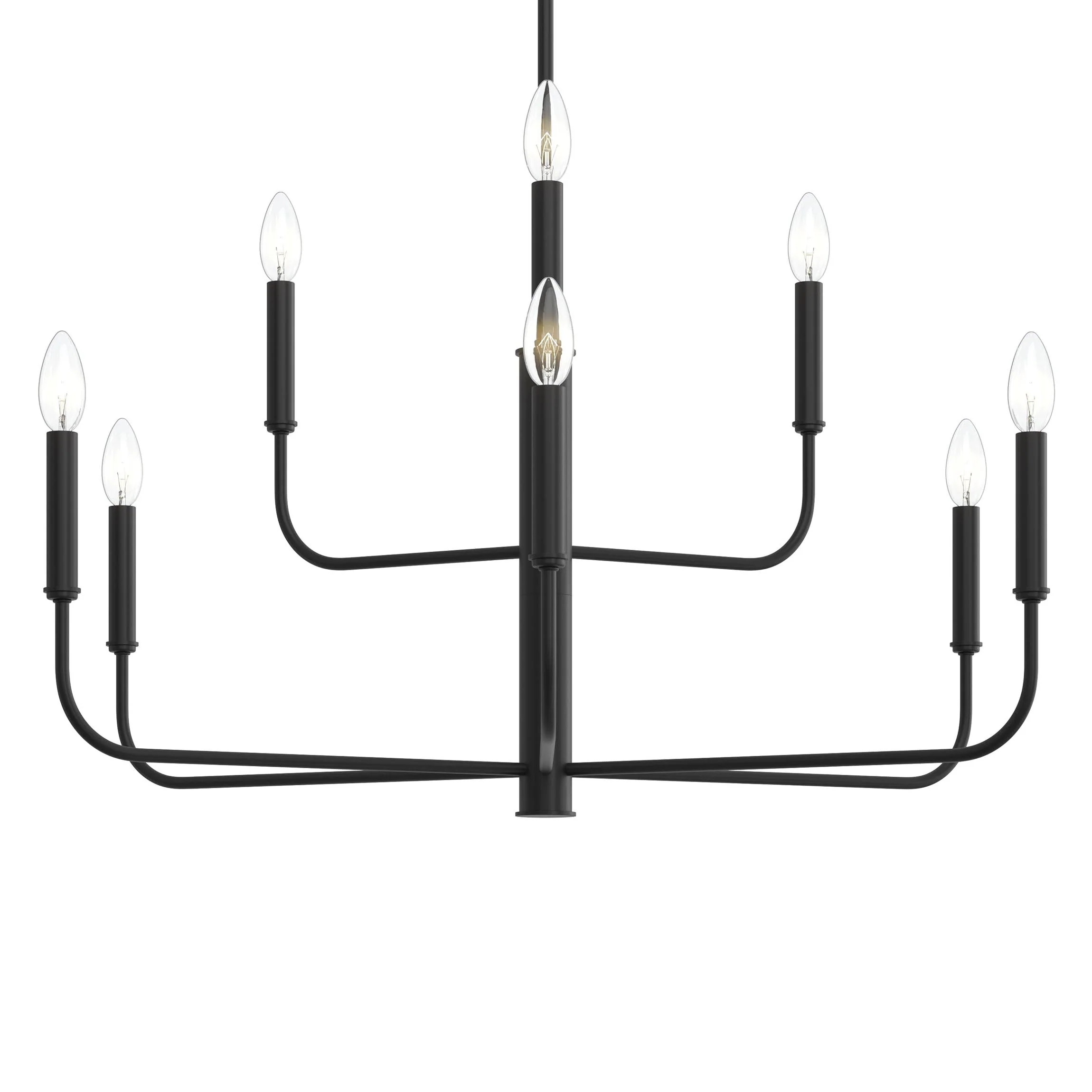 Reines Nine-Light Two-Tier Chandelier - Image 6
