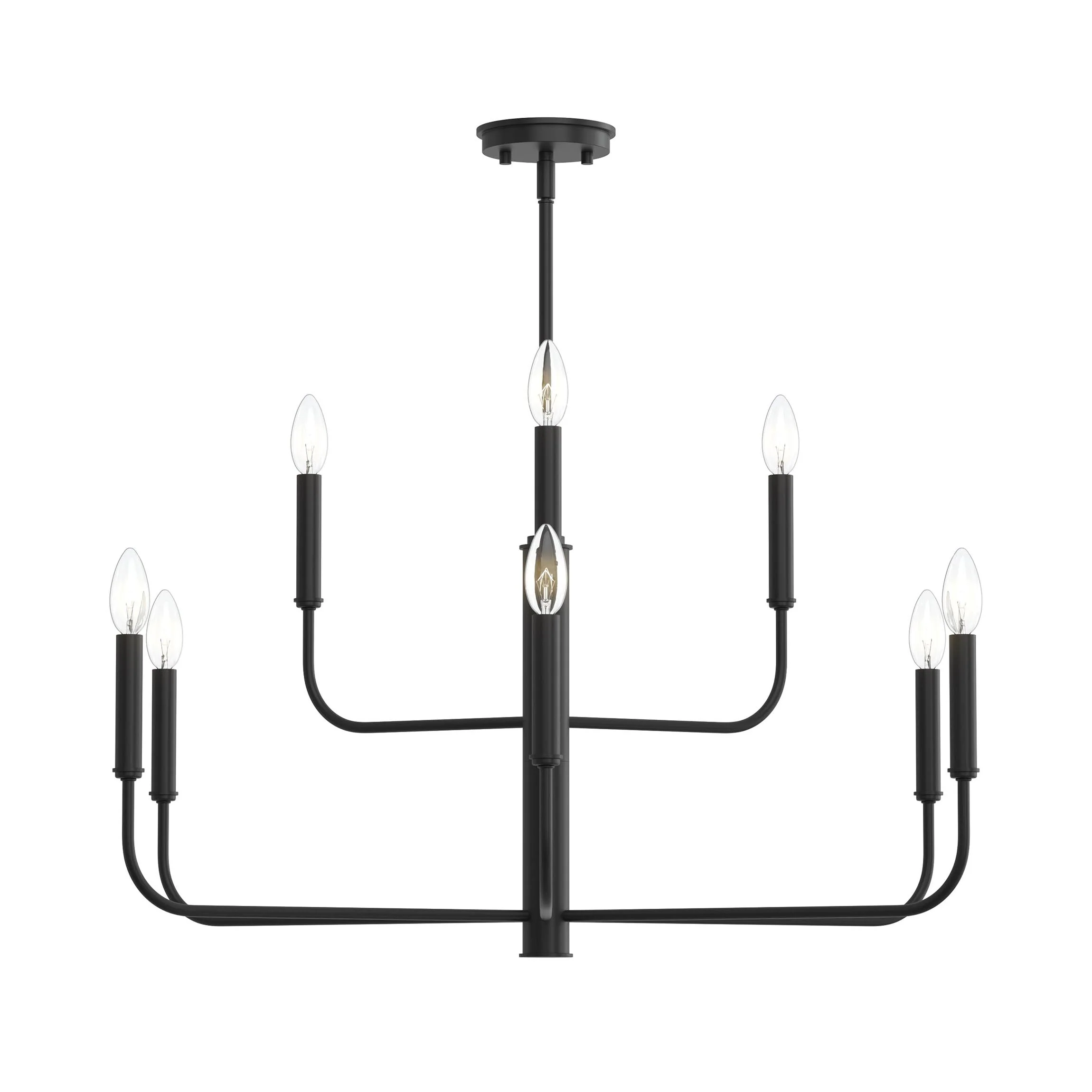Reines Nine-Light Two-Tier Chandelier - Image 7