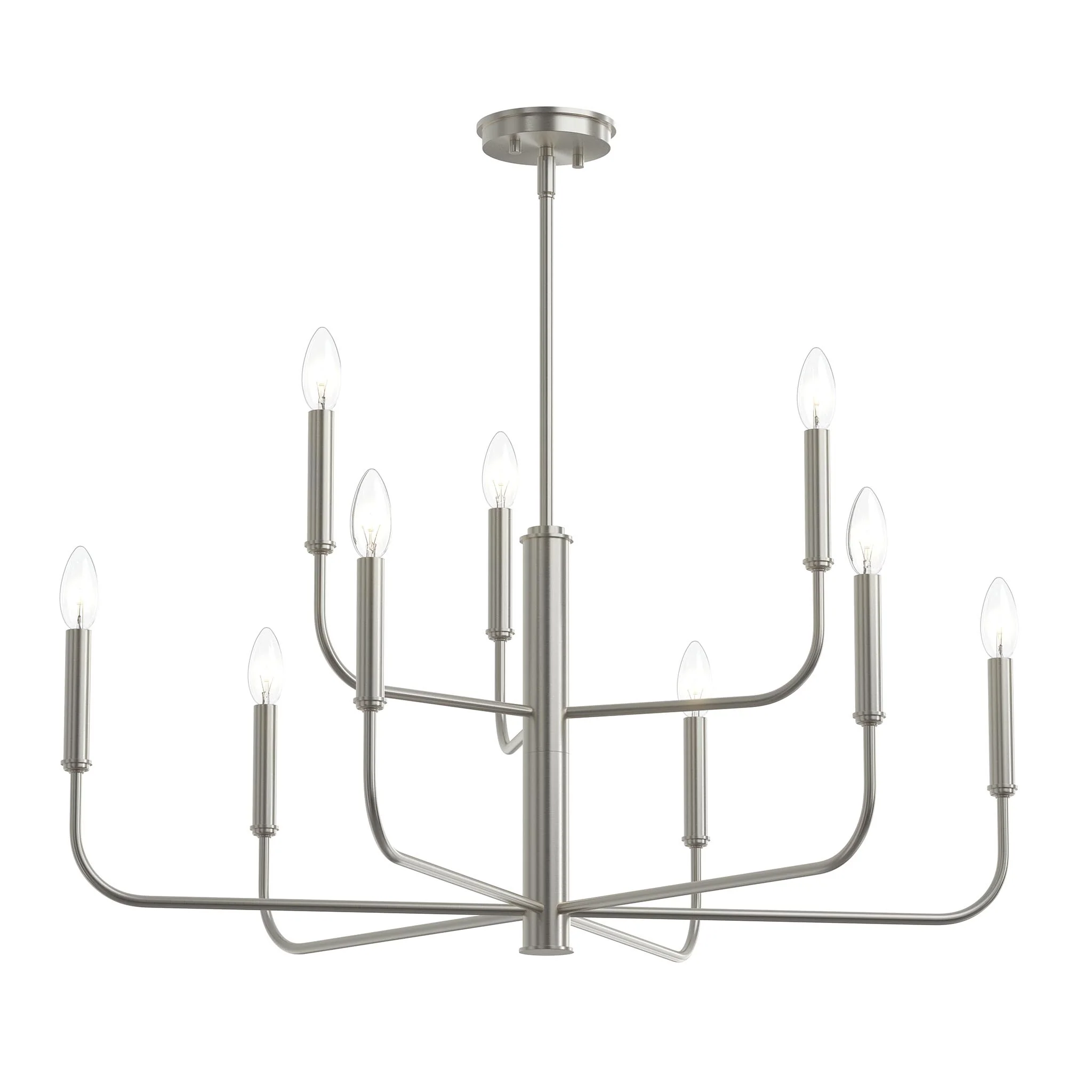 Reines Nine-Light Two-Tier Chandelier - Image 8