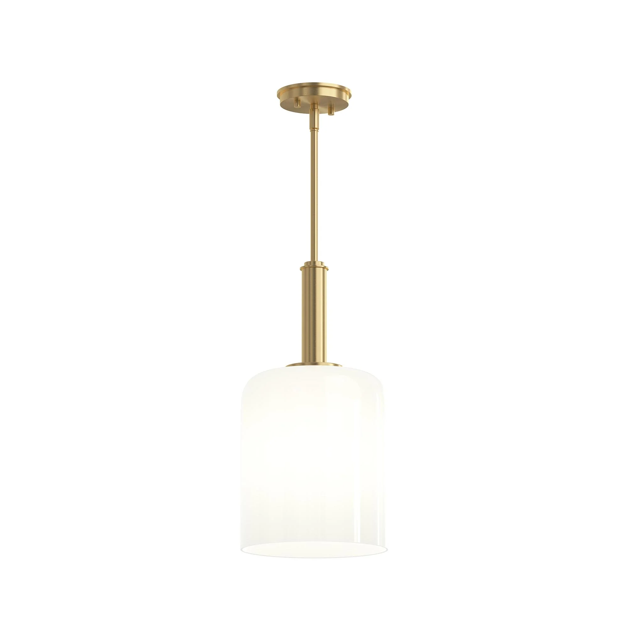 Reines One-Light Pendant with Opal Glass Shade - Image 10