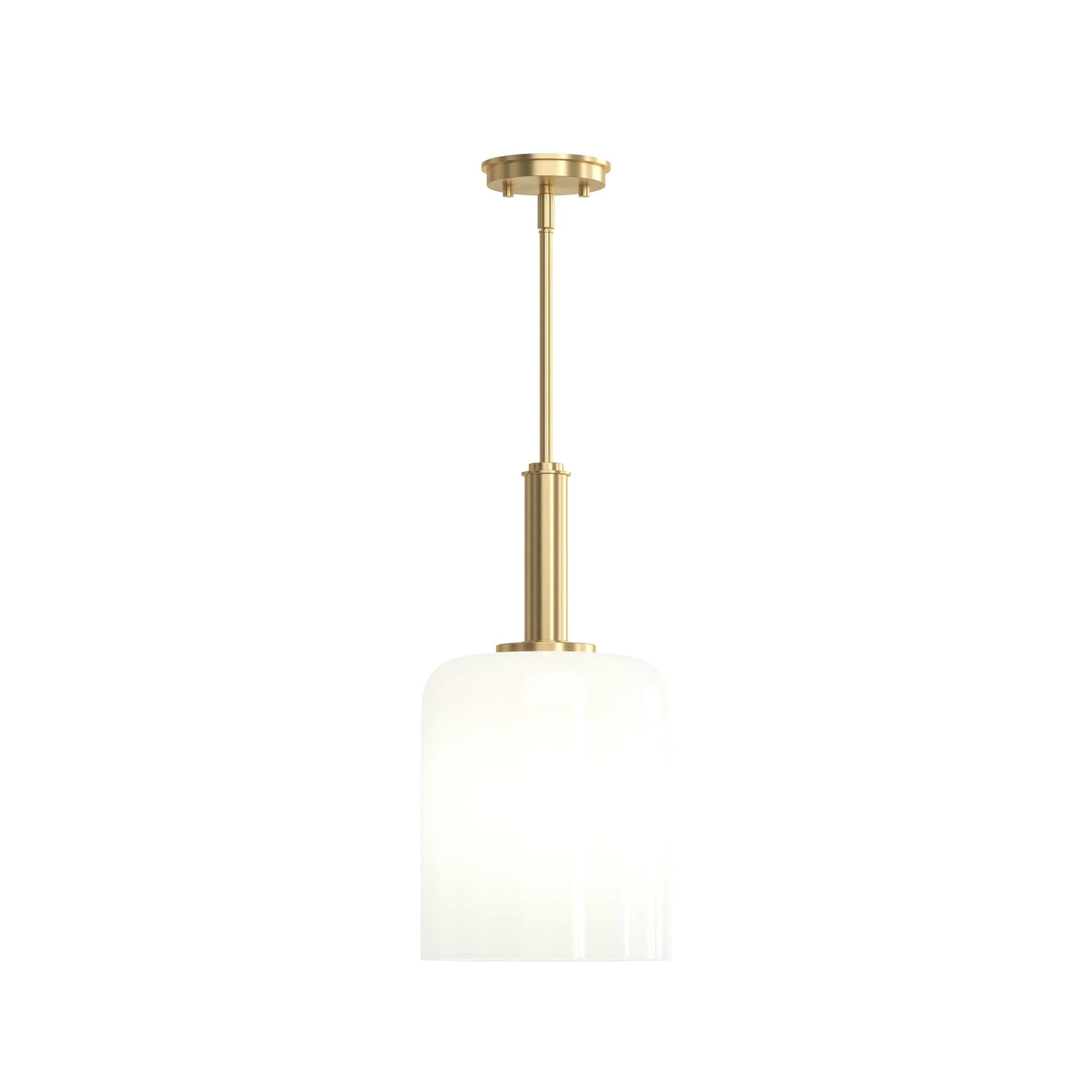 Reines One-Light Pendant with Opal Glass Shade - Image 17