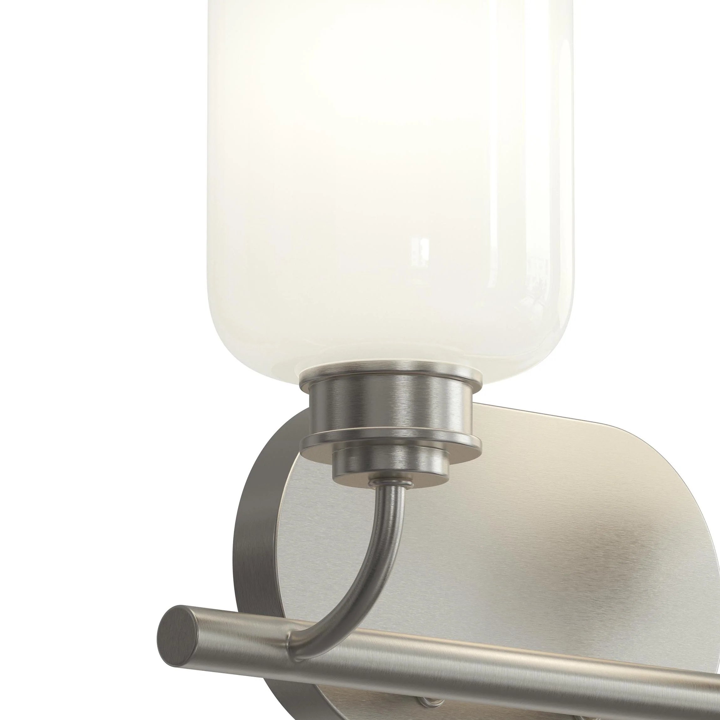 Reines Two-Light Bath Vanity with Opal Glass Shades - Image 30