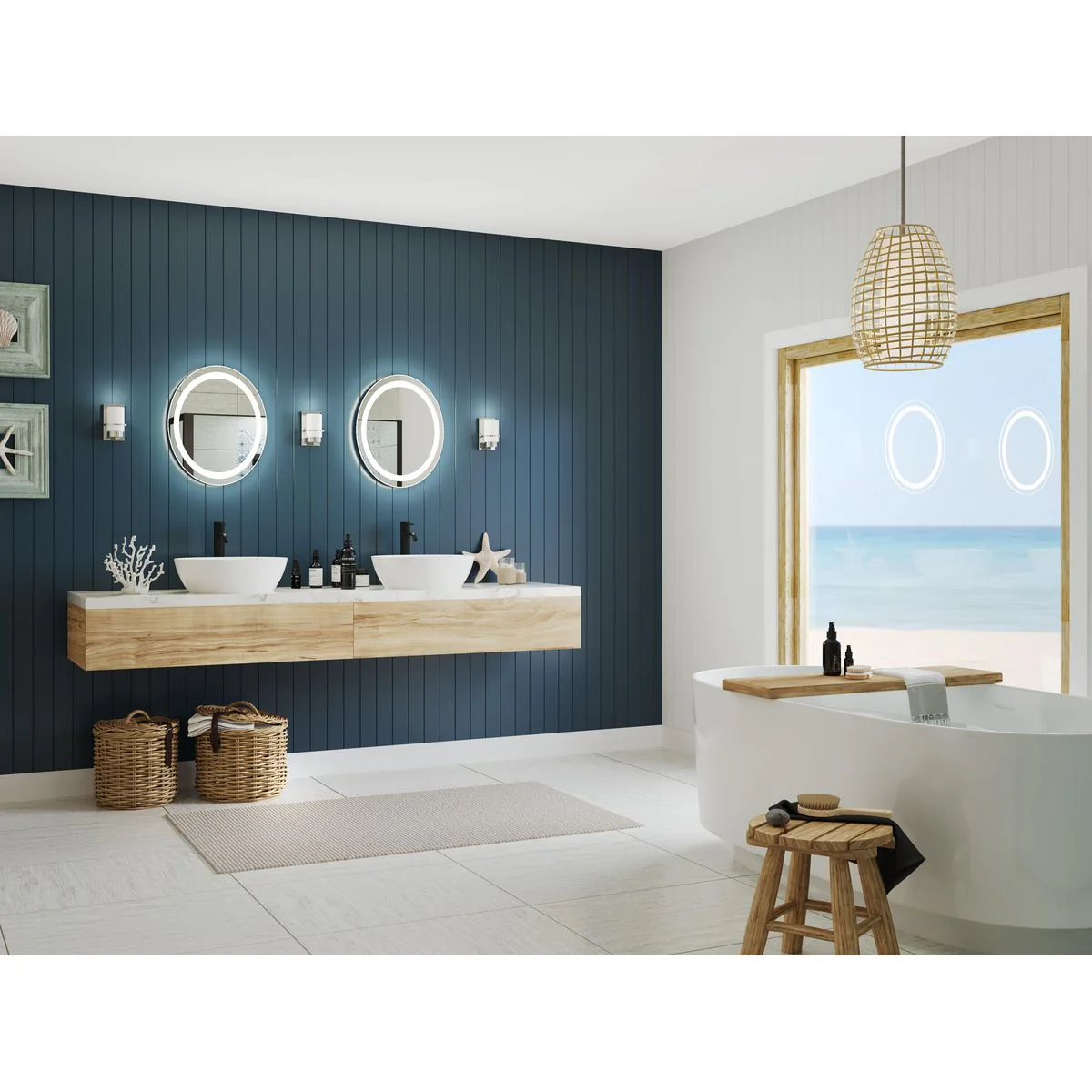 Reiss Collection One-Light Vanity Light - Image 5
