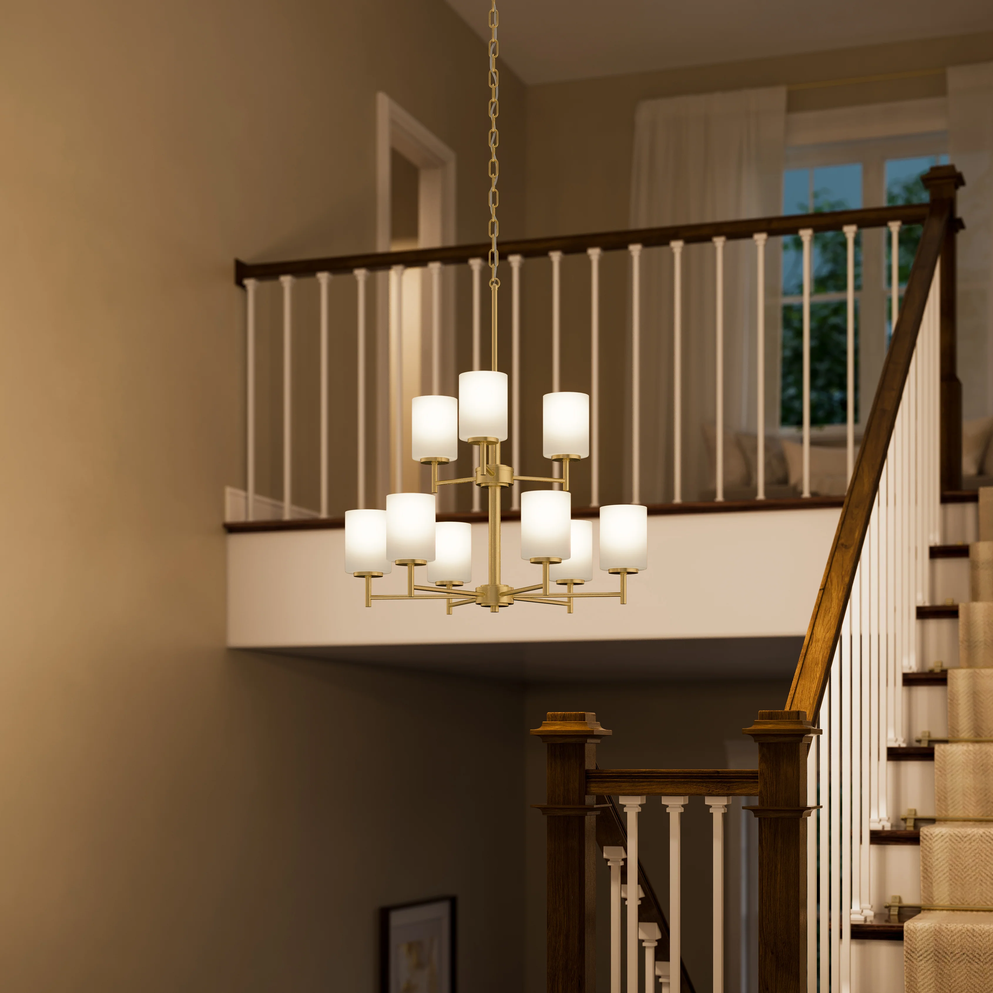 Replay Collection Nine-Light Chandelier Light - Image 7