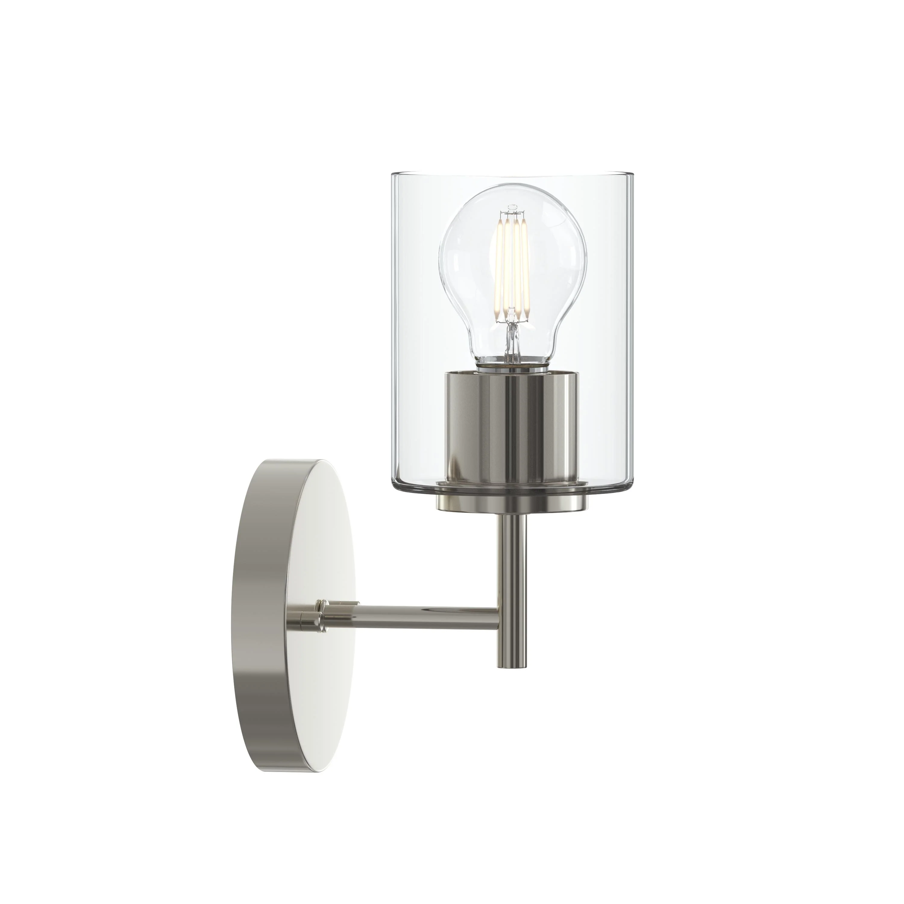 Replay Collection One-Light Bath & Vanity Light with Clear Glass Shade - Image 15