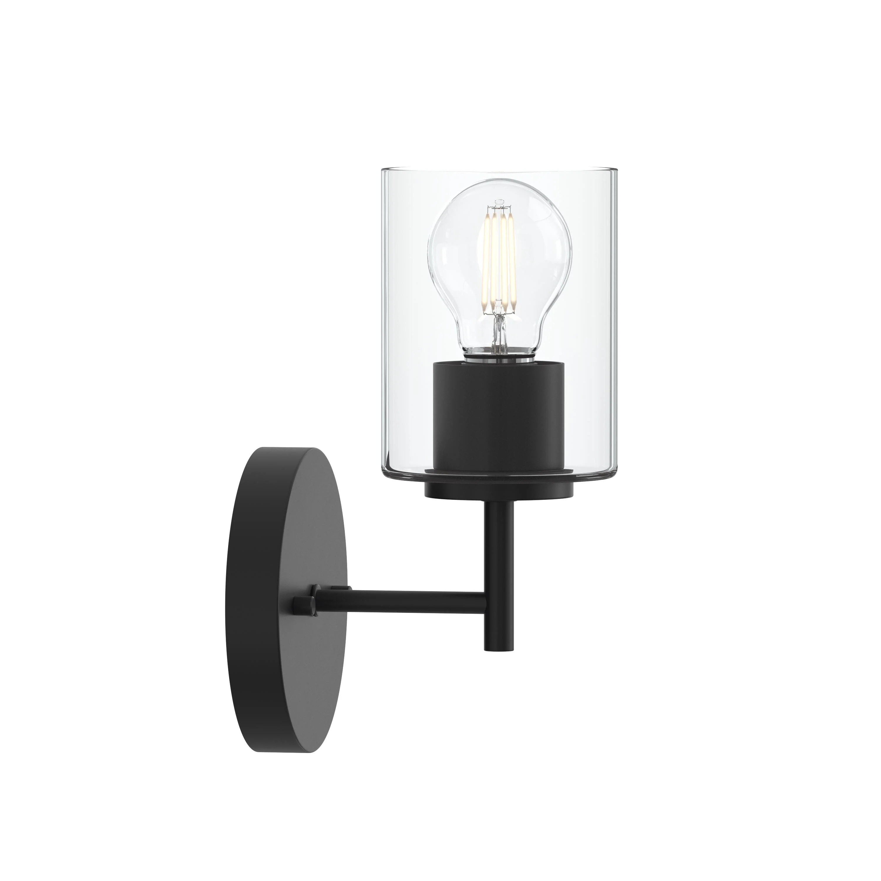 Replay Collection One-Light Bath & Vanity Light with Clear Glass Shade - Image 6