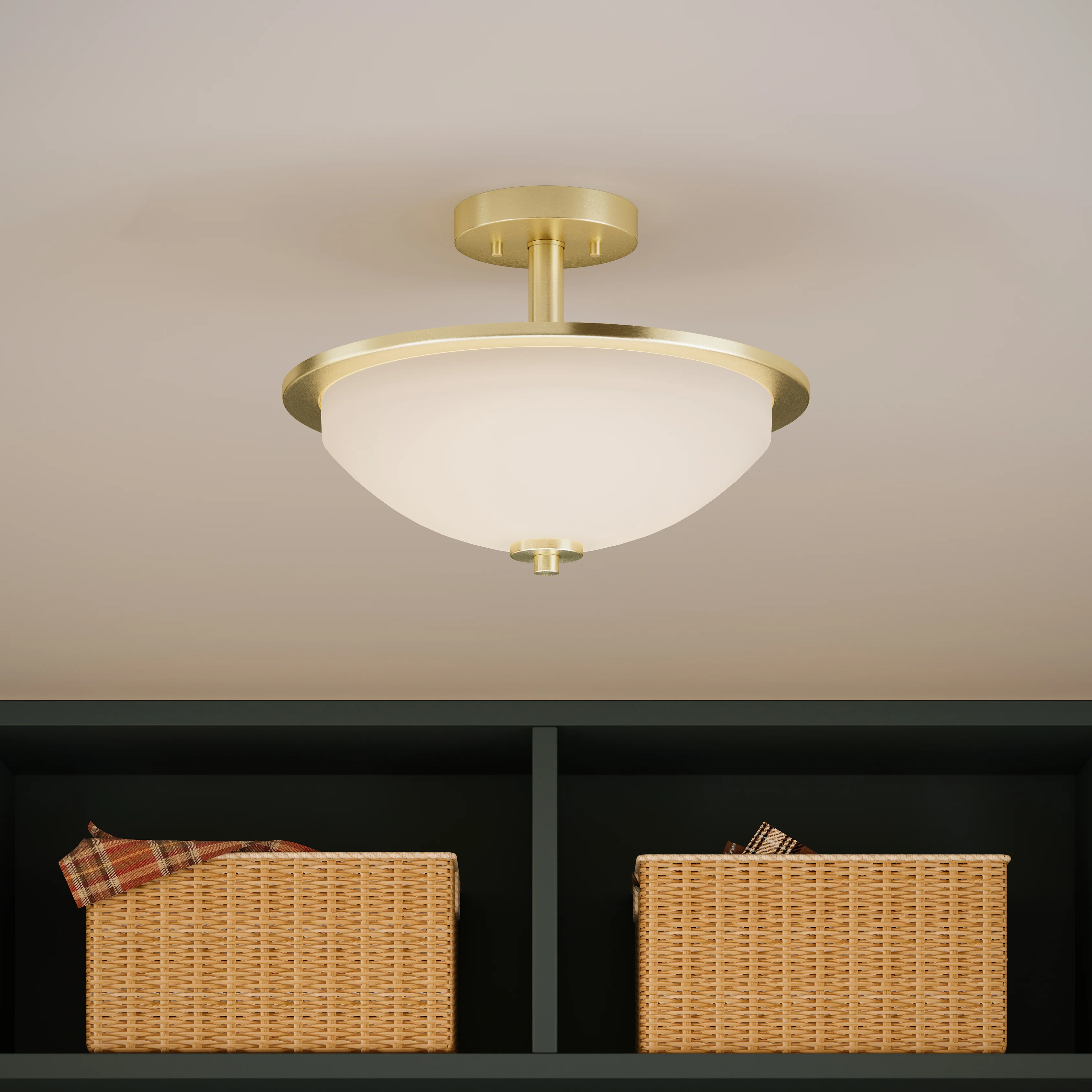 Replay Collection Two-light 14-3/4" Semi-Flush - Image 6