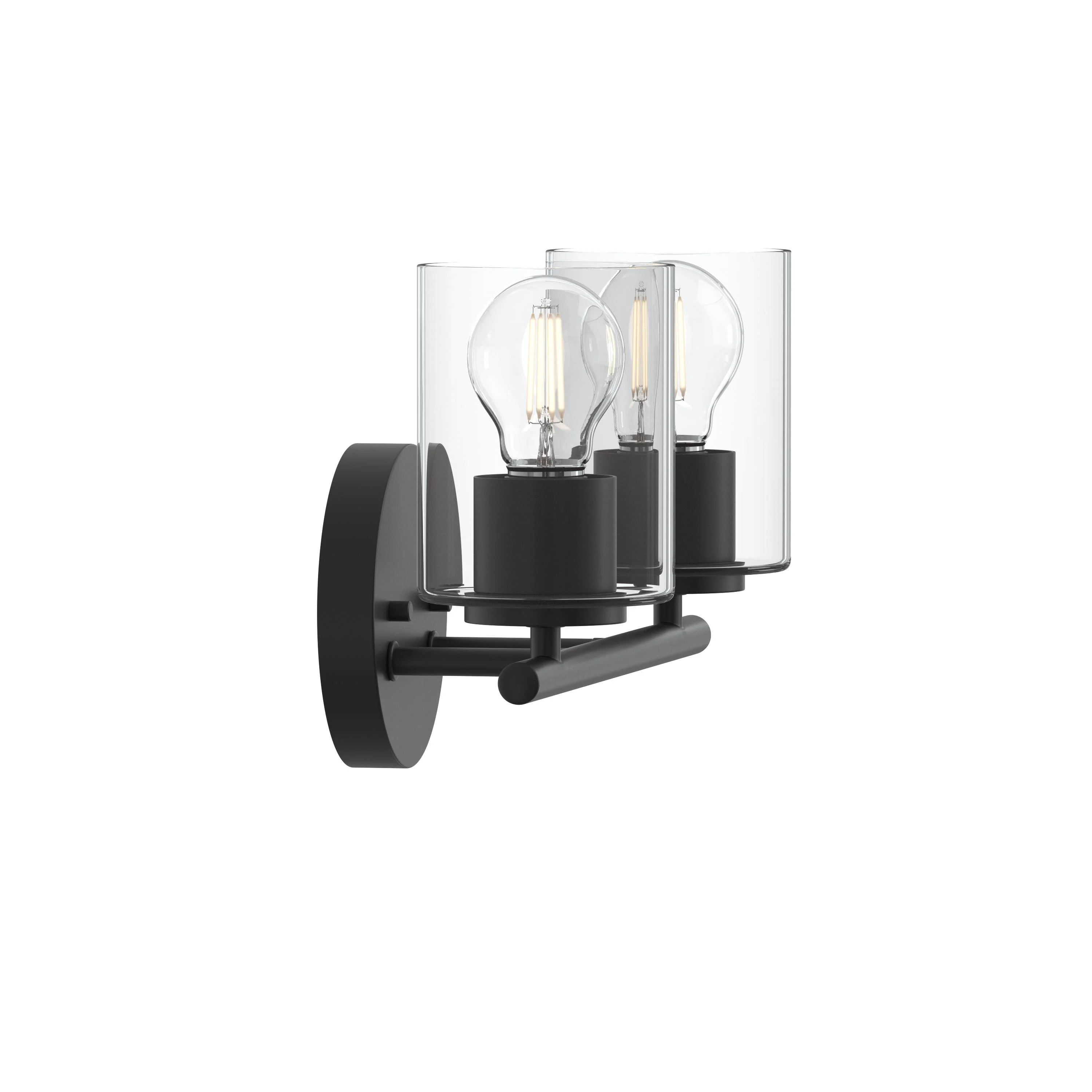 Replay Collection Two-Light Bath & Vanity Light with Clear Glass Shades - Image 25