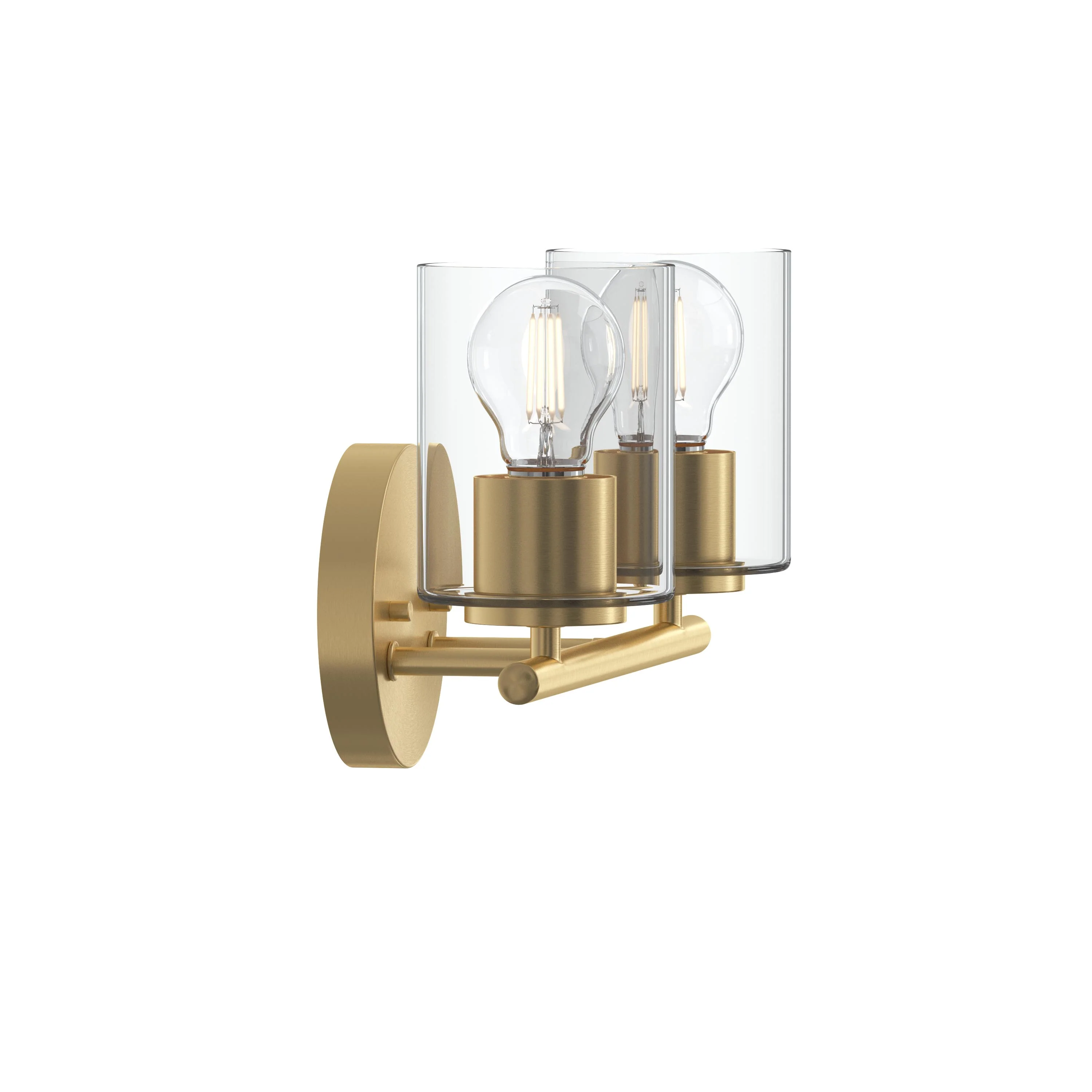 Replay Collection Two-Light Bath & Vanity Light with Clear Glass Shades - Image 43