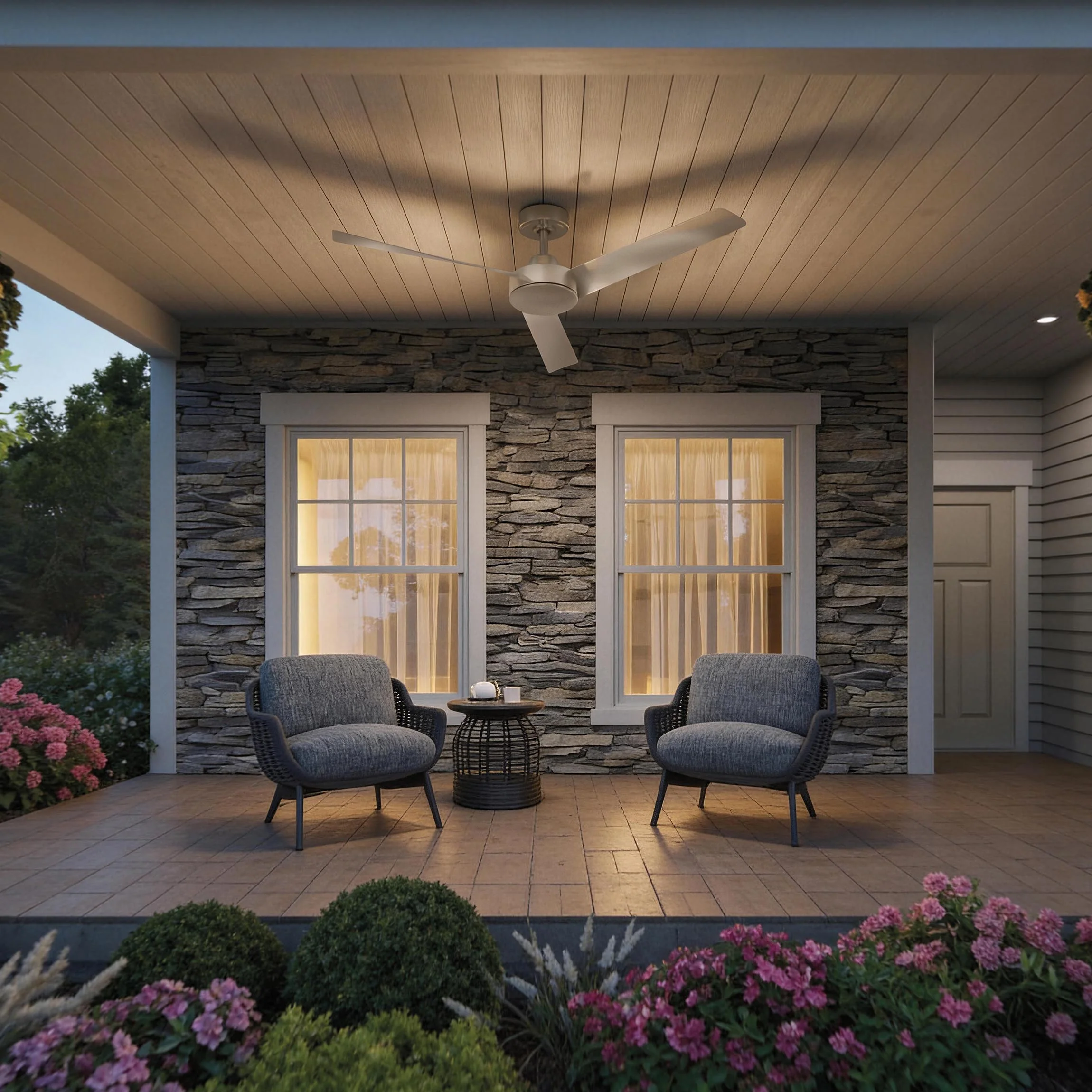 Rizo Collection 52-in. Three Blade Modern Ceiling Fan - Image 12