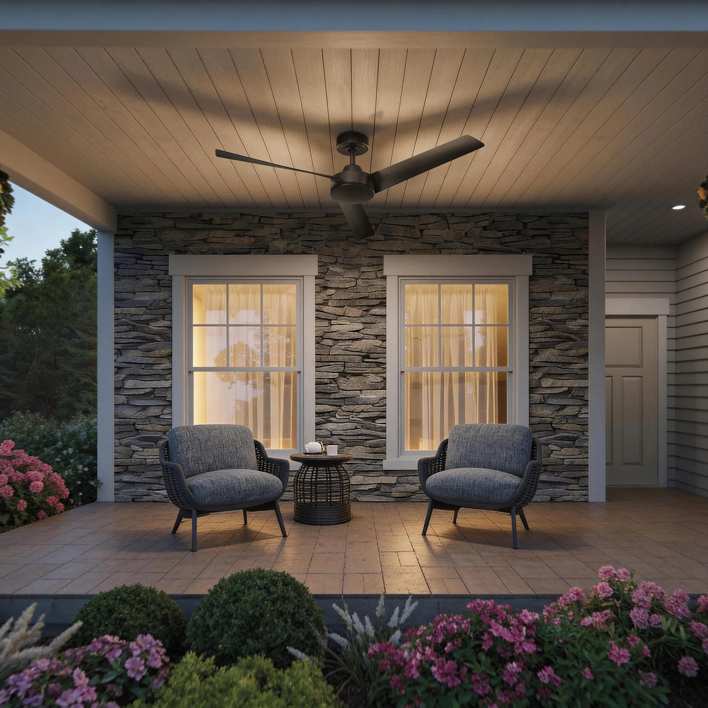 Rizo Collection 52-in. Three Blade Modern Ceiling Fan - Image 18