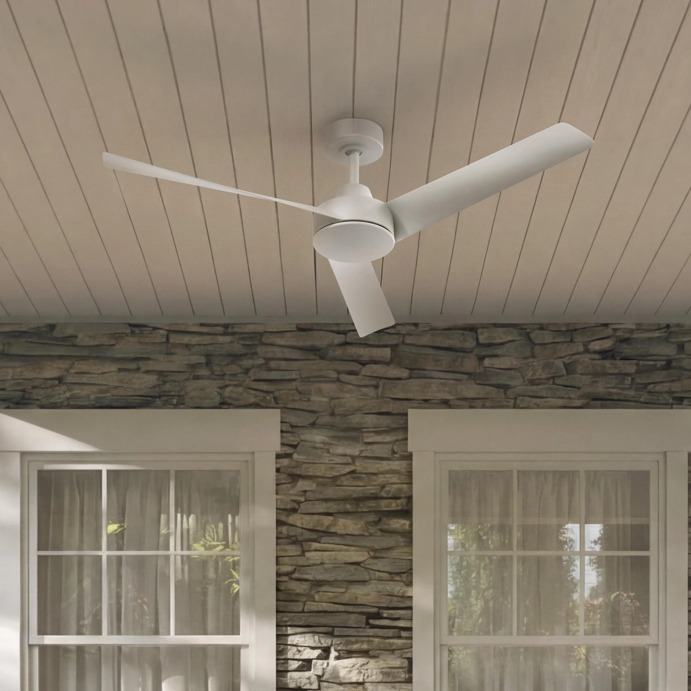Rizo Collection 52-in. Three Blade Modern Ceiling Fan - Image 3