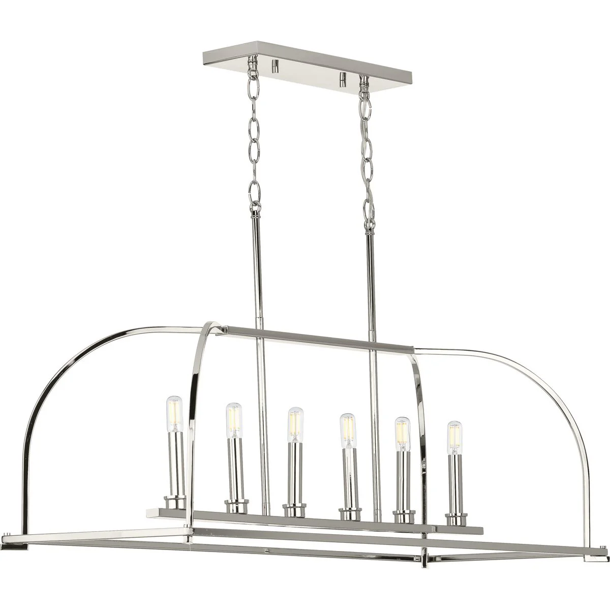 Seneca Collection Six-Light Linear Chandelier - Image 2