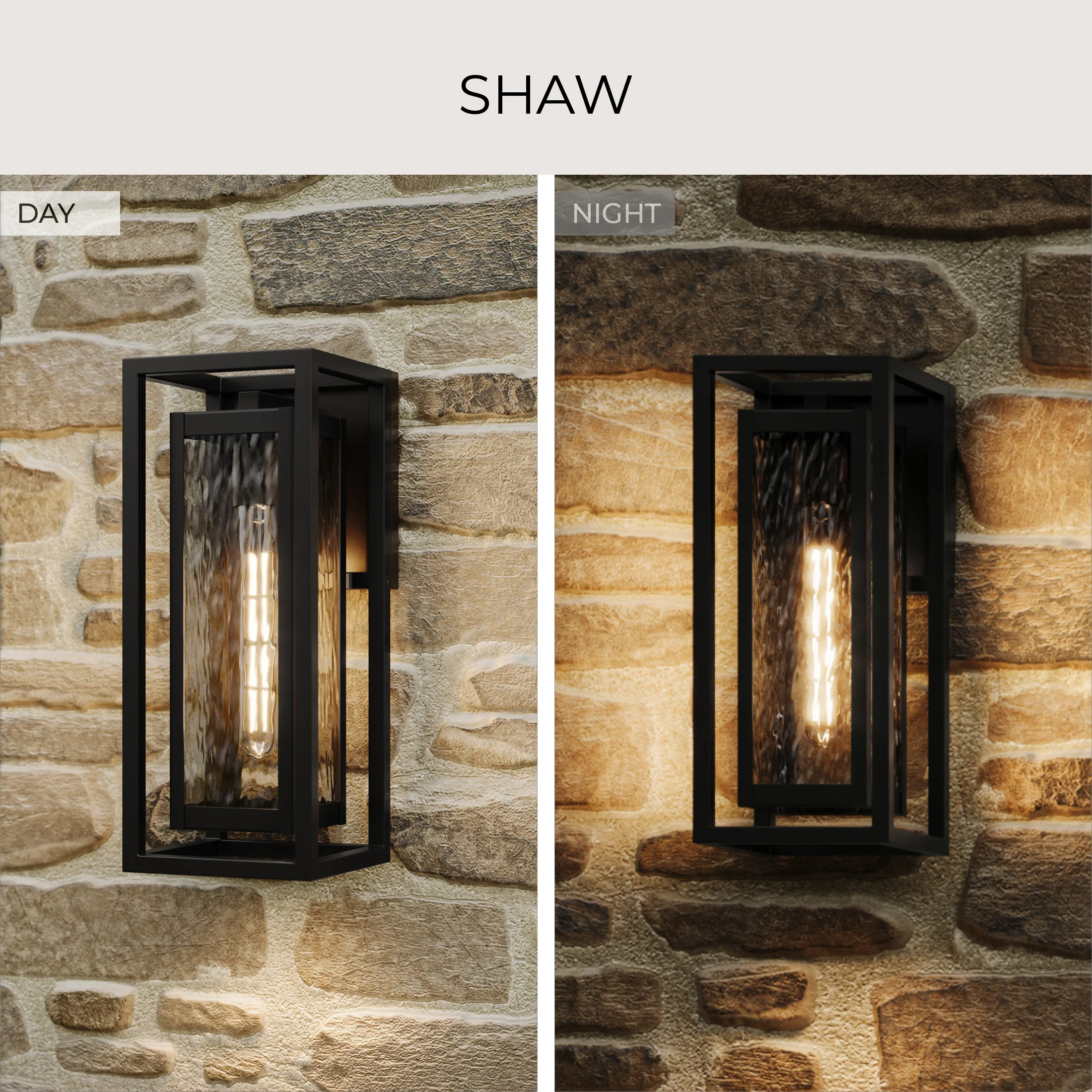 Shaw 15 inch 1 Light Outdoor Wall Light with Clear Glass - Image 12