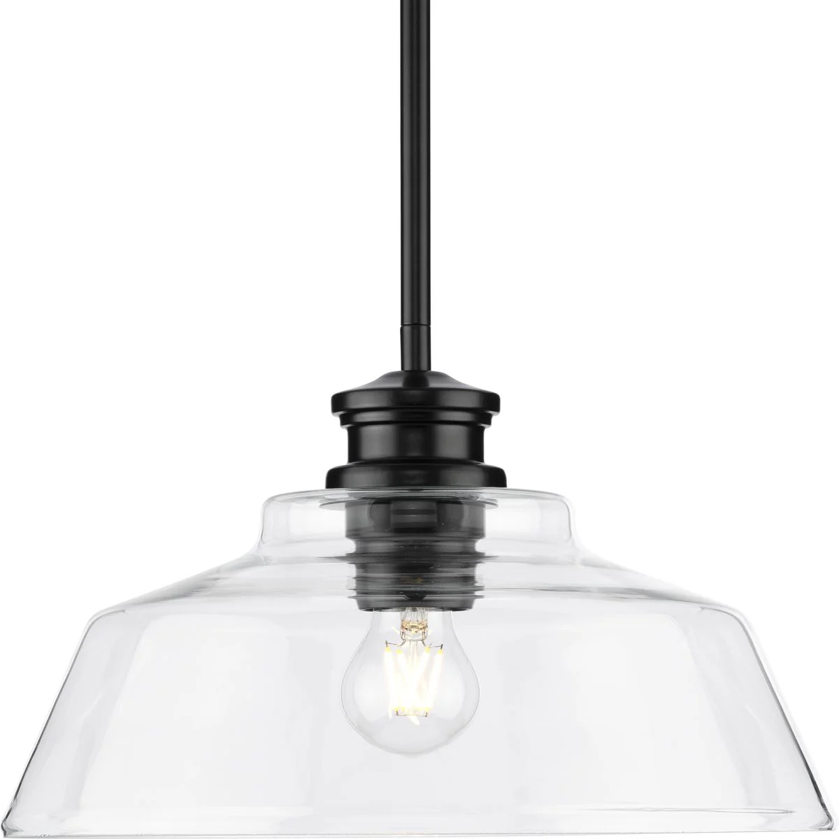 Singleton Collection One-Light 14" Medium Pendant Light - Image 4
