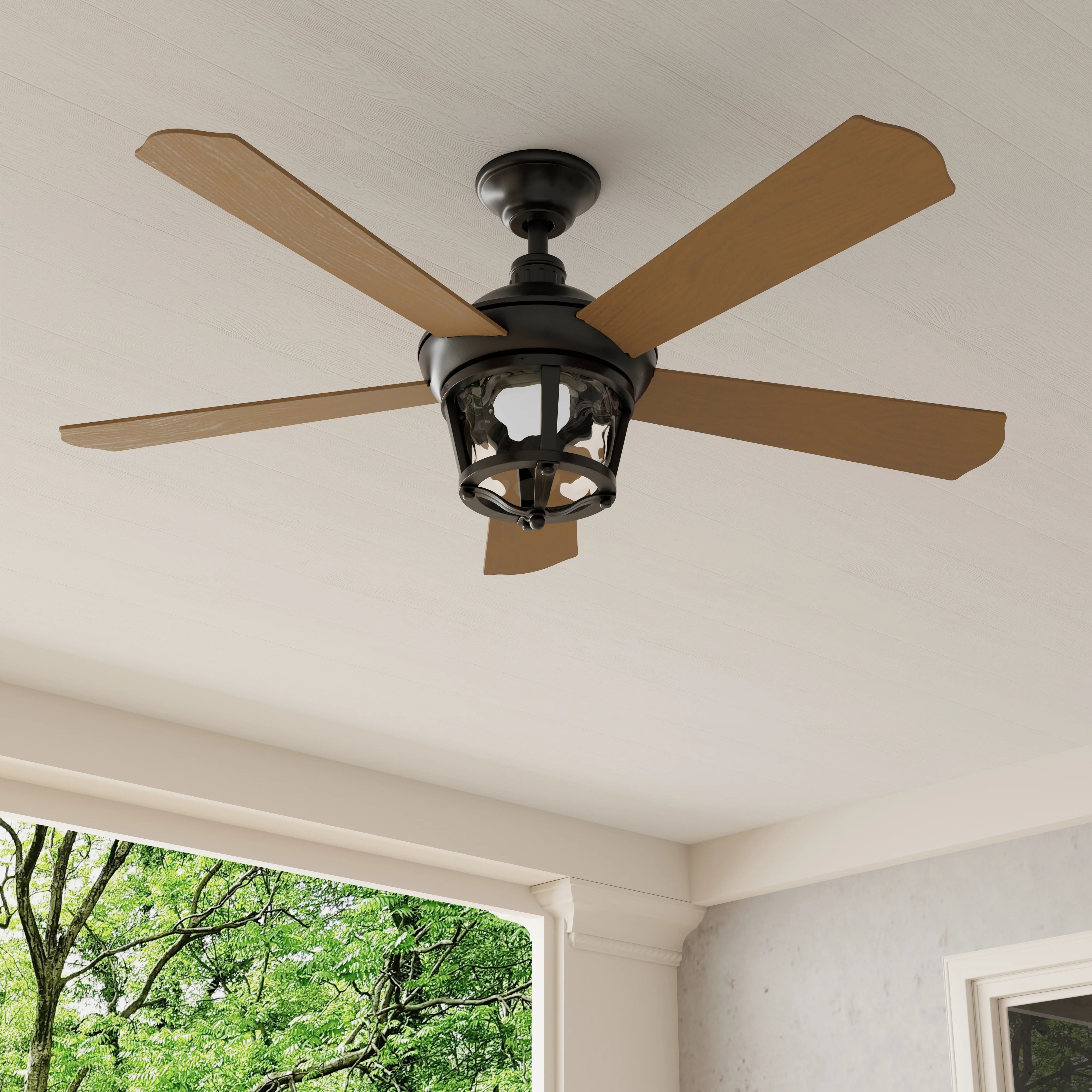Smyrna Collection Indoor/Outdoor 52" Five Blade Ceiling Fan